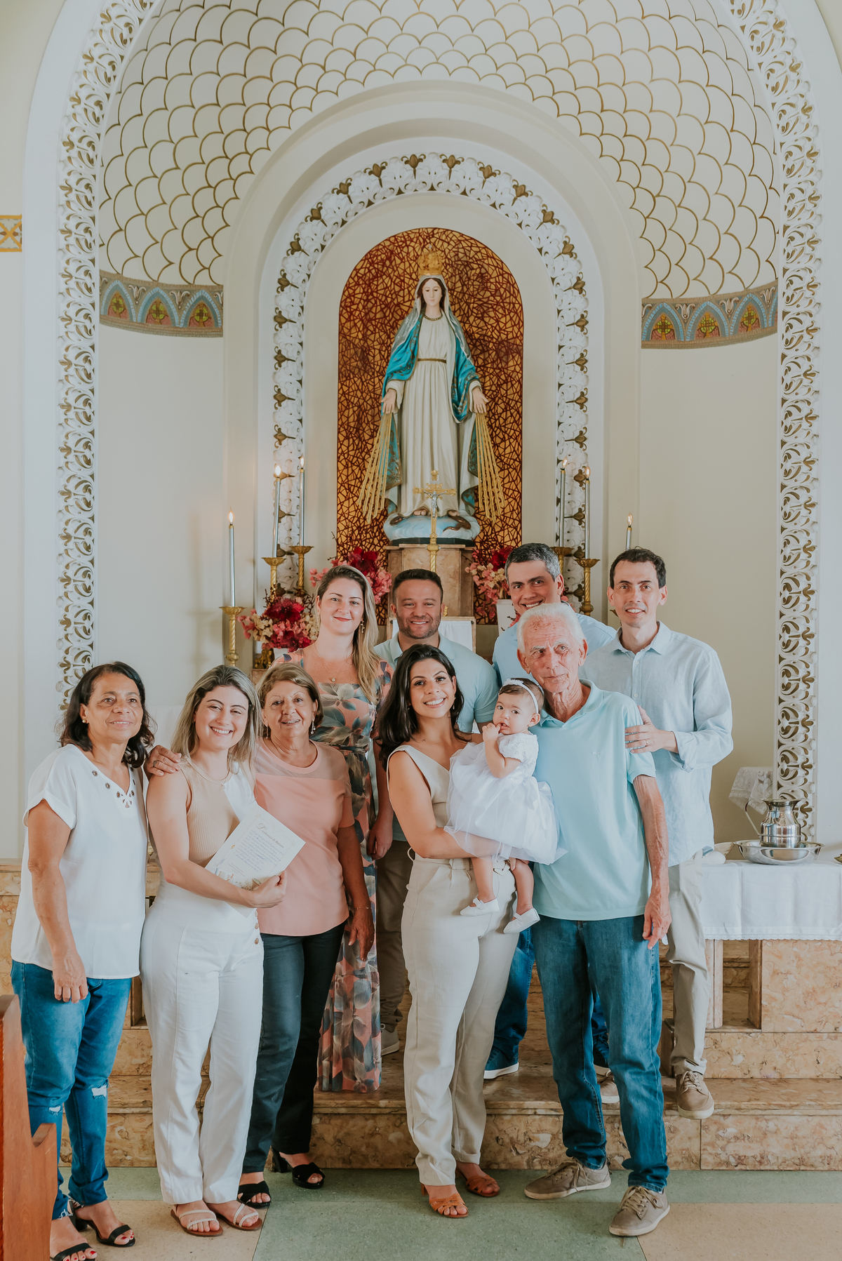 Paróquia São Francisco Xavier fotografia batizado batismo maya Rio de Janeiro Tijuca 