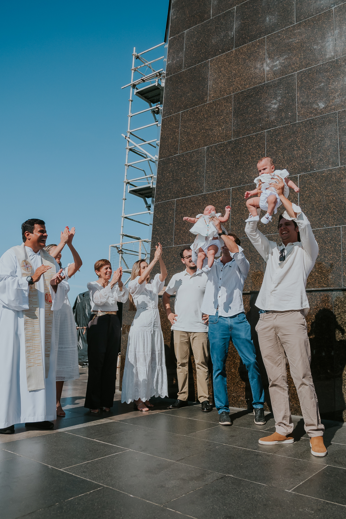 fotografia batizado batismo Rio de Janeiro cristo redentor gêmeas rj corcovado fotografa de familia 