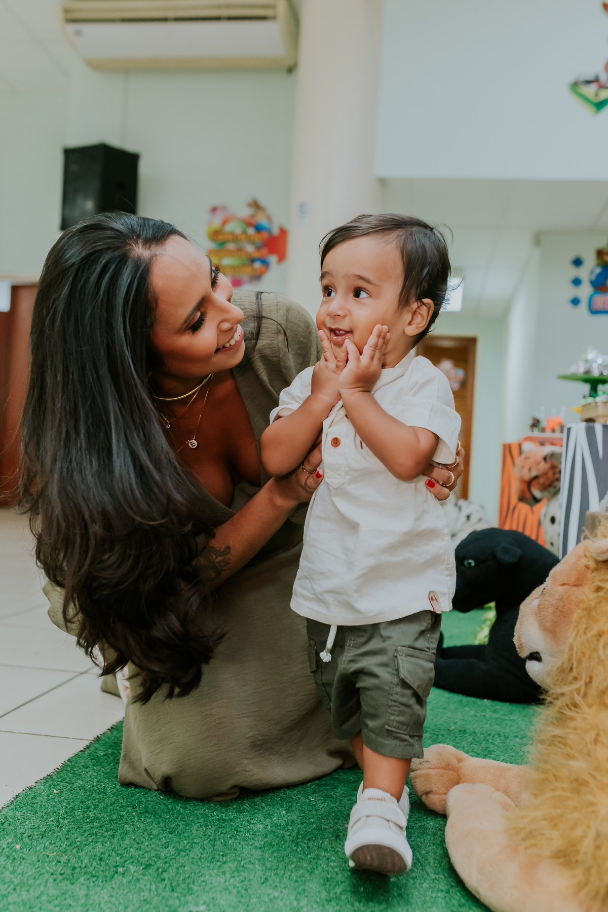 fotografia Rio de Janeiro festa infantil espaço diversão fotografa de familia 1 ano eduardo tema Mickey safari 