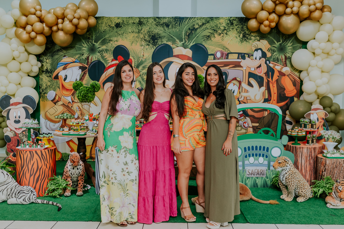 fotografia Rio de Janeiro festa infantil espaço diversão fotografa de familia 1 ano eduardo tema Mickey safari 