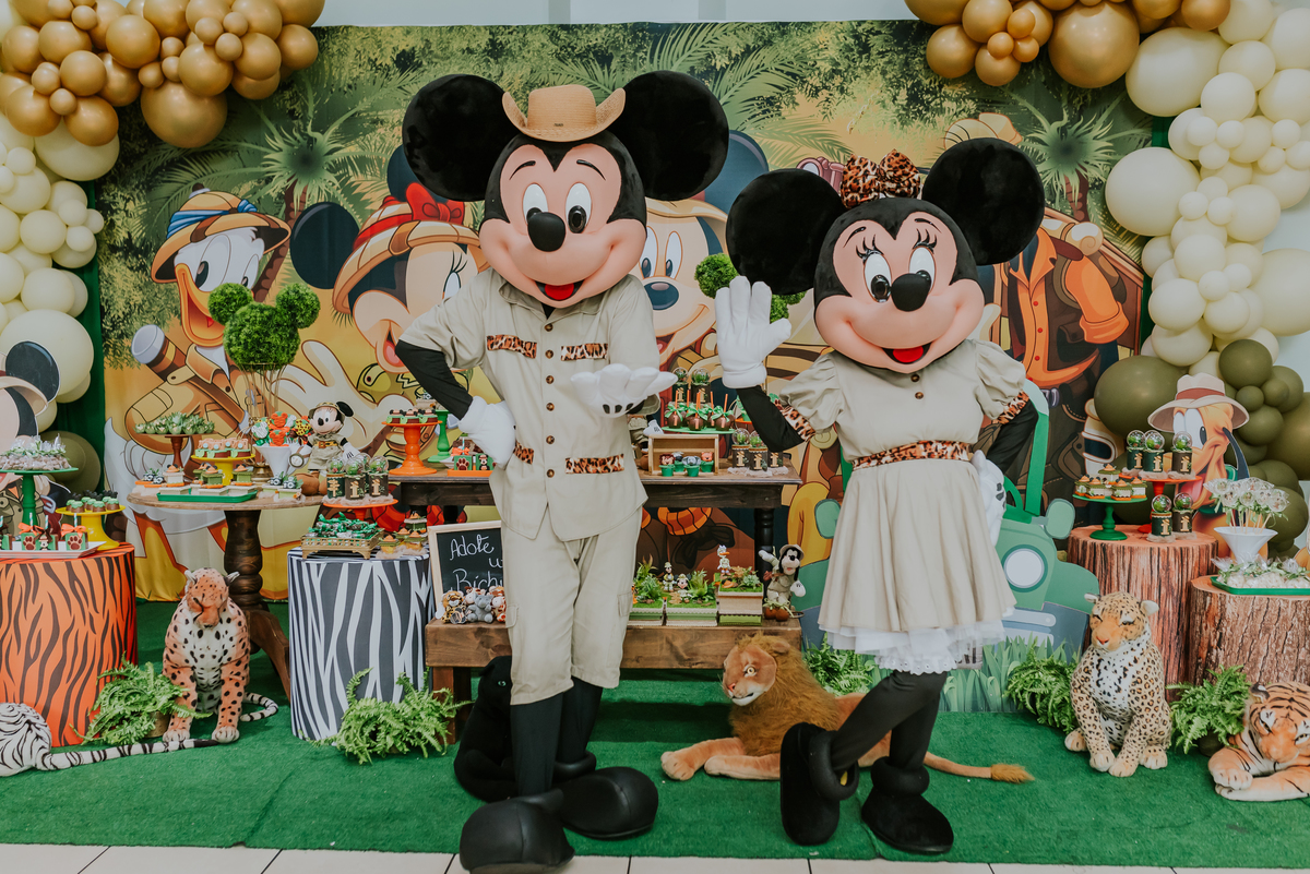 fotografia Rio de Janeiro festa infantil espaço diversão fotografa de familia 1 ano eduardo tema Mickey safari 