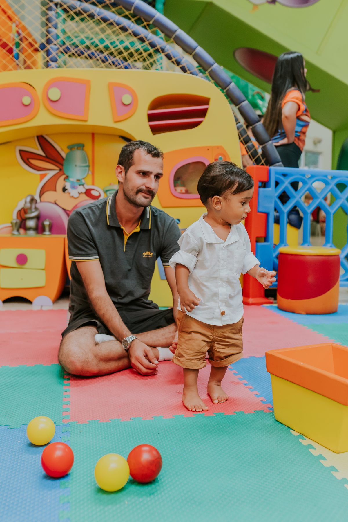 fotografia Rio de Janeiro festa infantil espaço diversão fotografa de familia 1 ano eduardo tema Mickey safari 