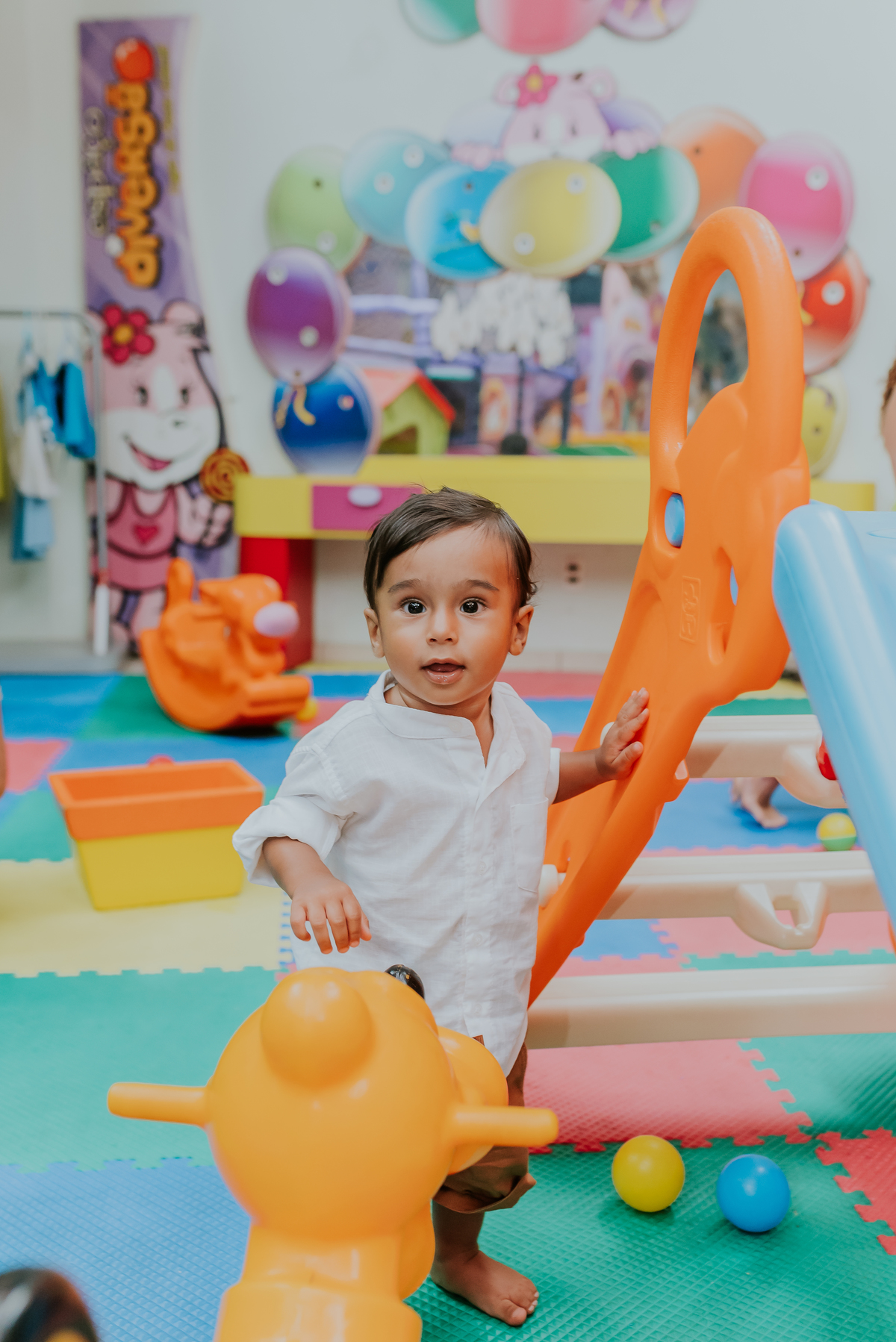 fotografia Rio de Janeiro festa infantil espaço diversão fotografa de familia 1 ano eduardo tema Mickey safari 