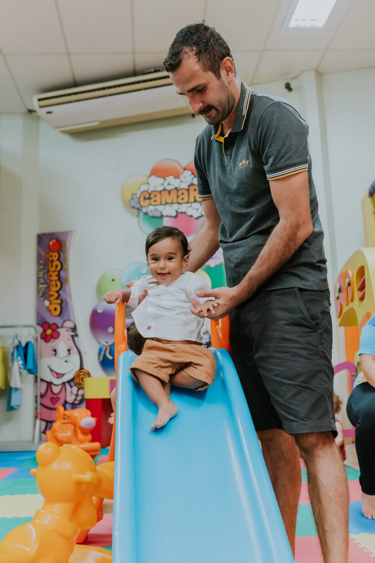 fotografia Rio de Janeiro festa infantil espaço diversão fotografa de familia 1 ano eduardo tema Mickey safari 
