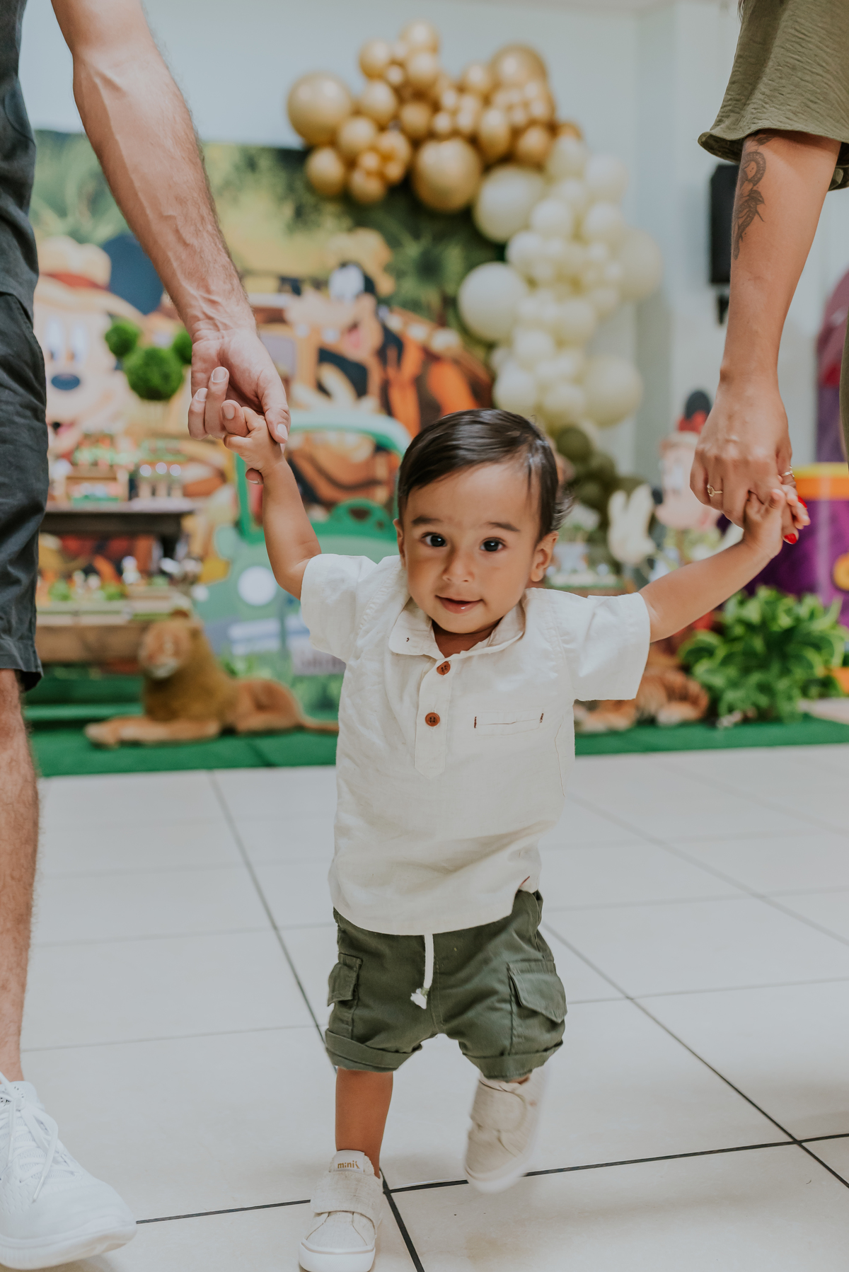 fotografia Rio de Janeiro festa infantil espaço diversão fotografa de familia 1 ano eduardo tema Mickey safari 
