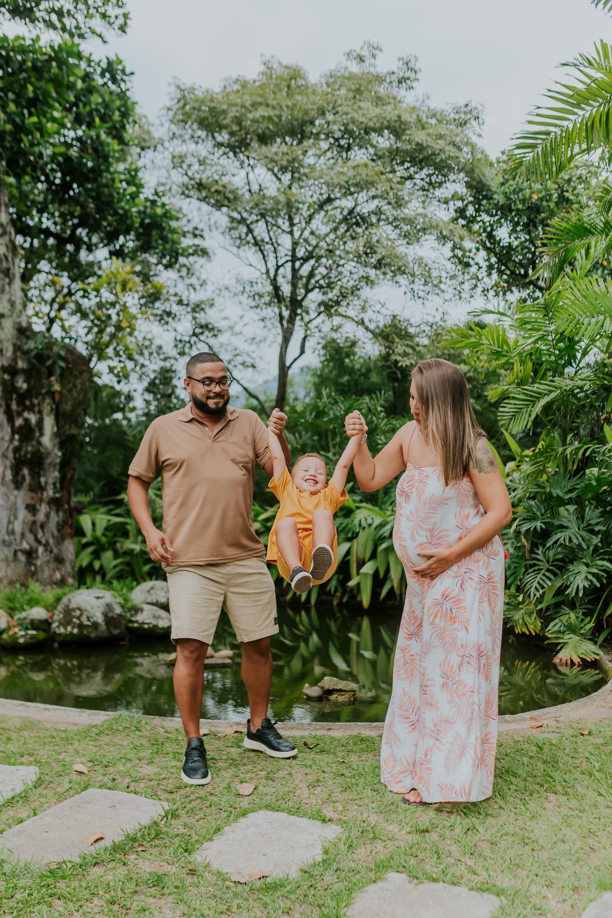 fotografia ensaio gestante familia fotografa parque das ruinas santa Teresa rio de janeiro