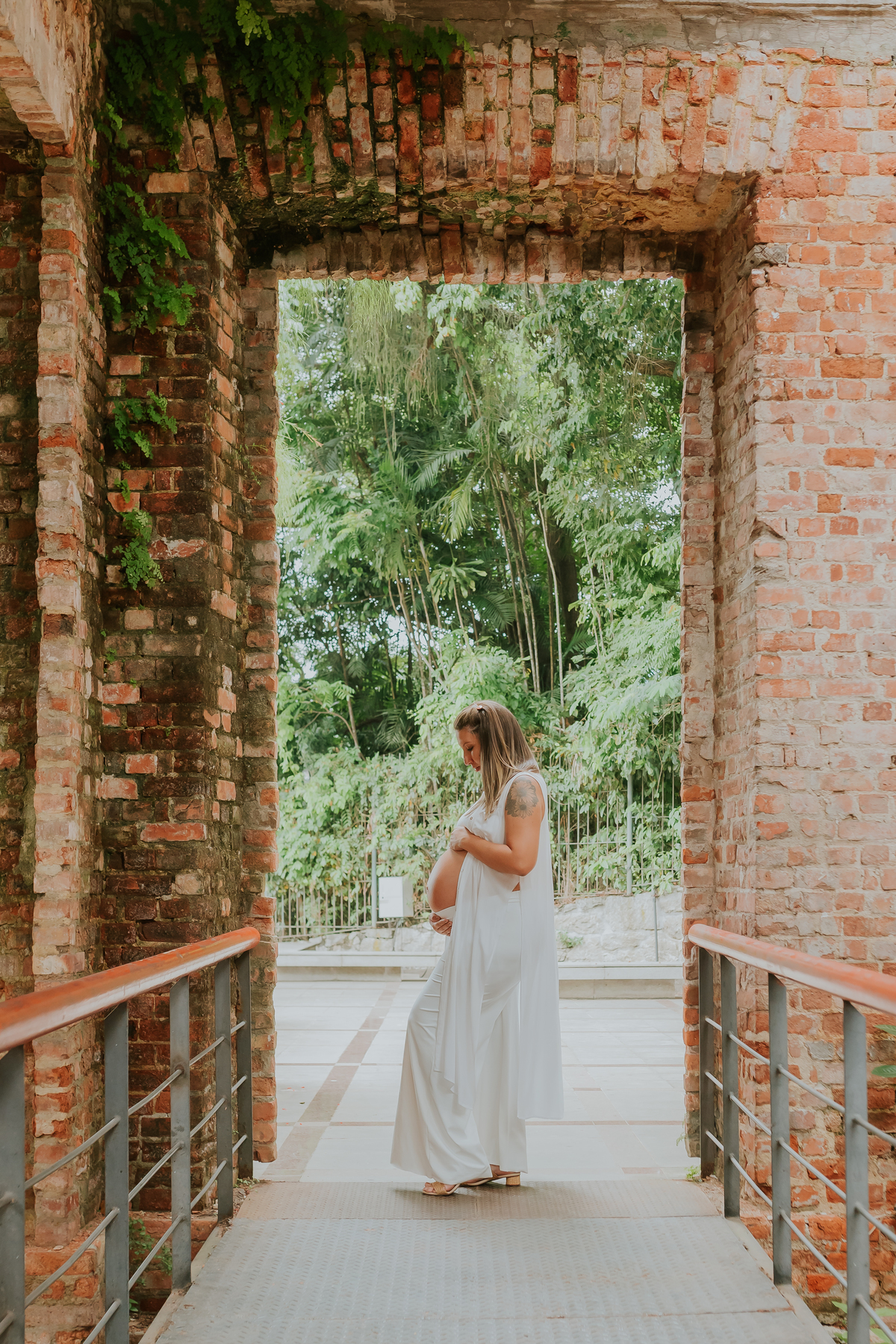 fotografia ensaio gestante familia fotografa parque das ruinas santa Teresa rio de janeiro