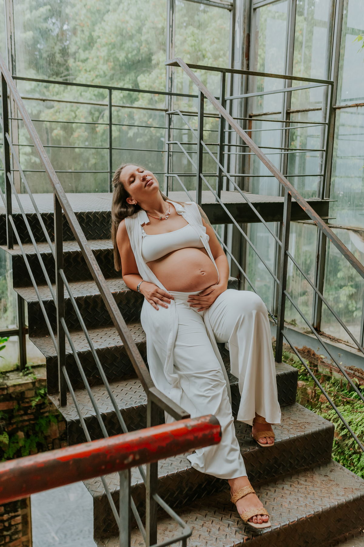 fotografia ensaio gestante familia fotografa parque das ruinas santa Teresa rio de janeiro