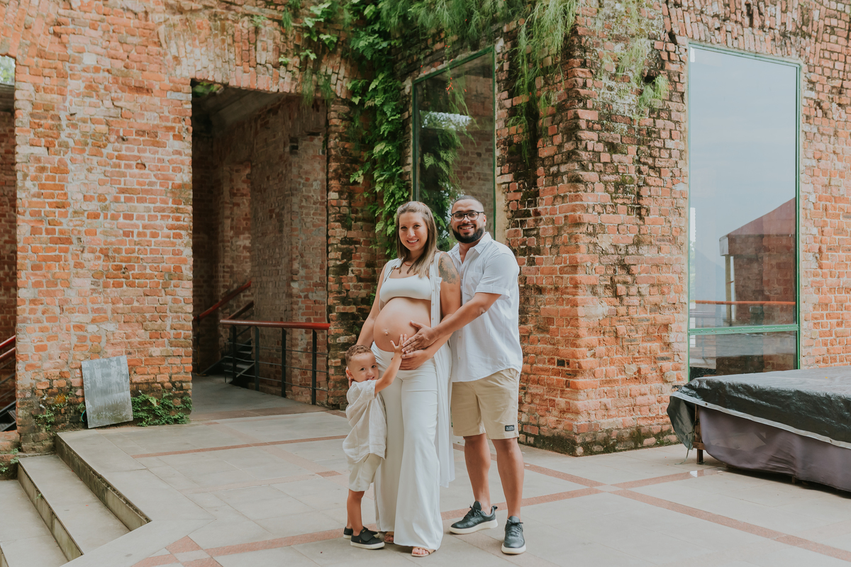 fotografia ensaio gestante familia fotografa parque das ruinas santa Teresa rio de janeiro
