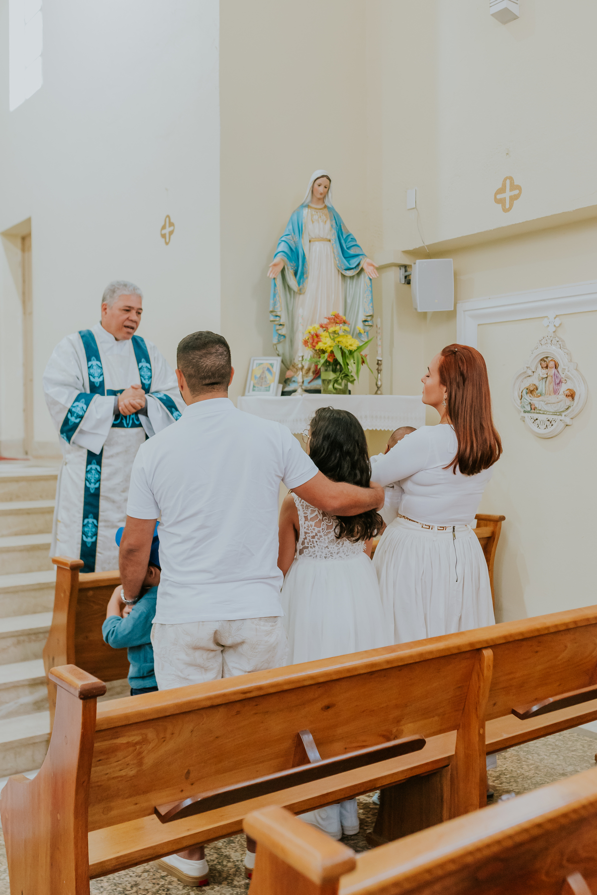 fotografia batizado batismo Pedro gavea mosteiro nossa senhora dos anjos irmãs clarines fotografa família rio de janeiro