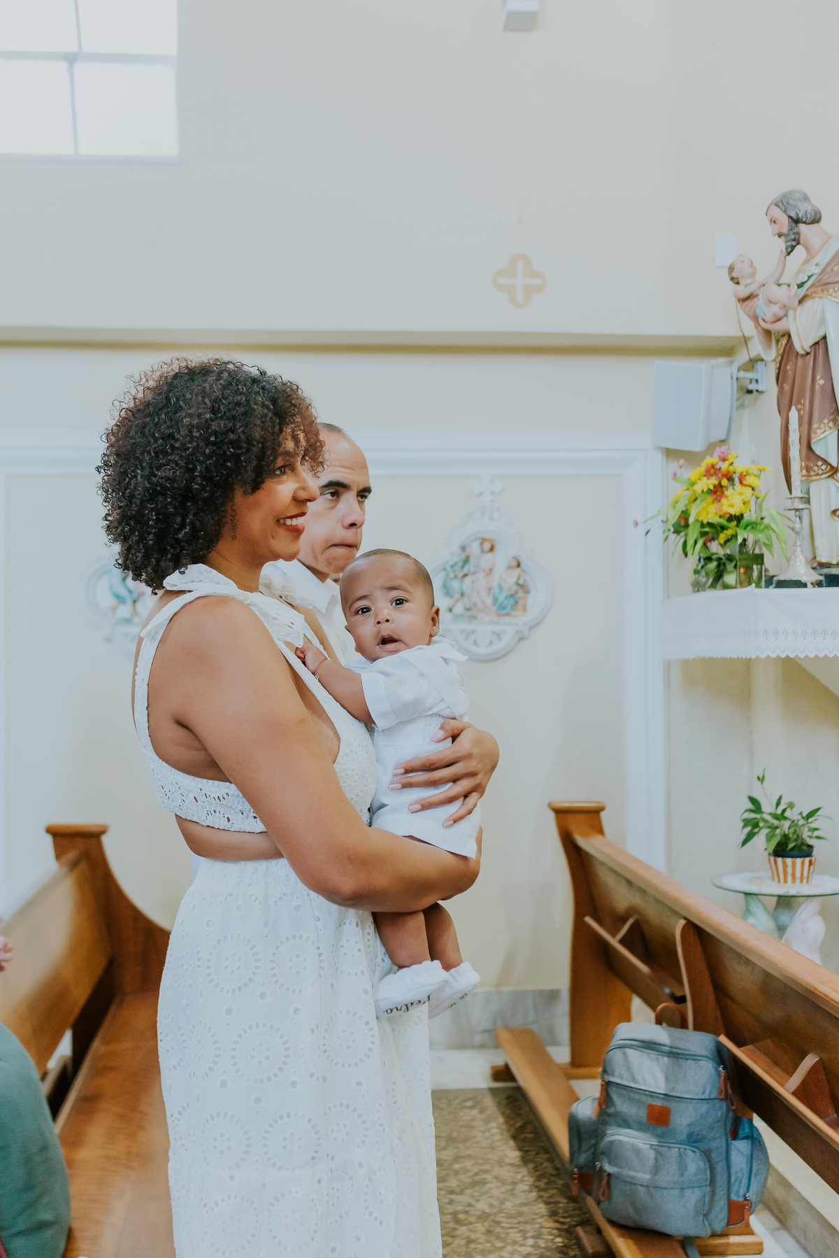 fotografia batizado batismo Pedro gavea mosteiro nossa senhora dos anjos irmãs clarices fotografa família rio de janeiro