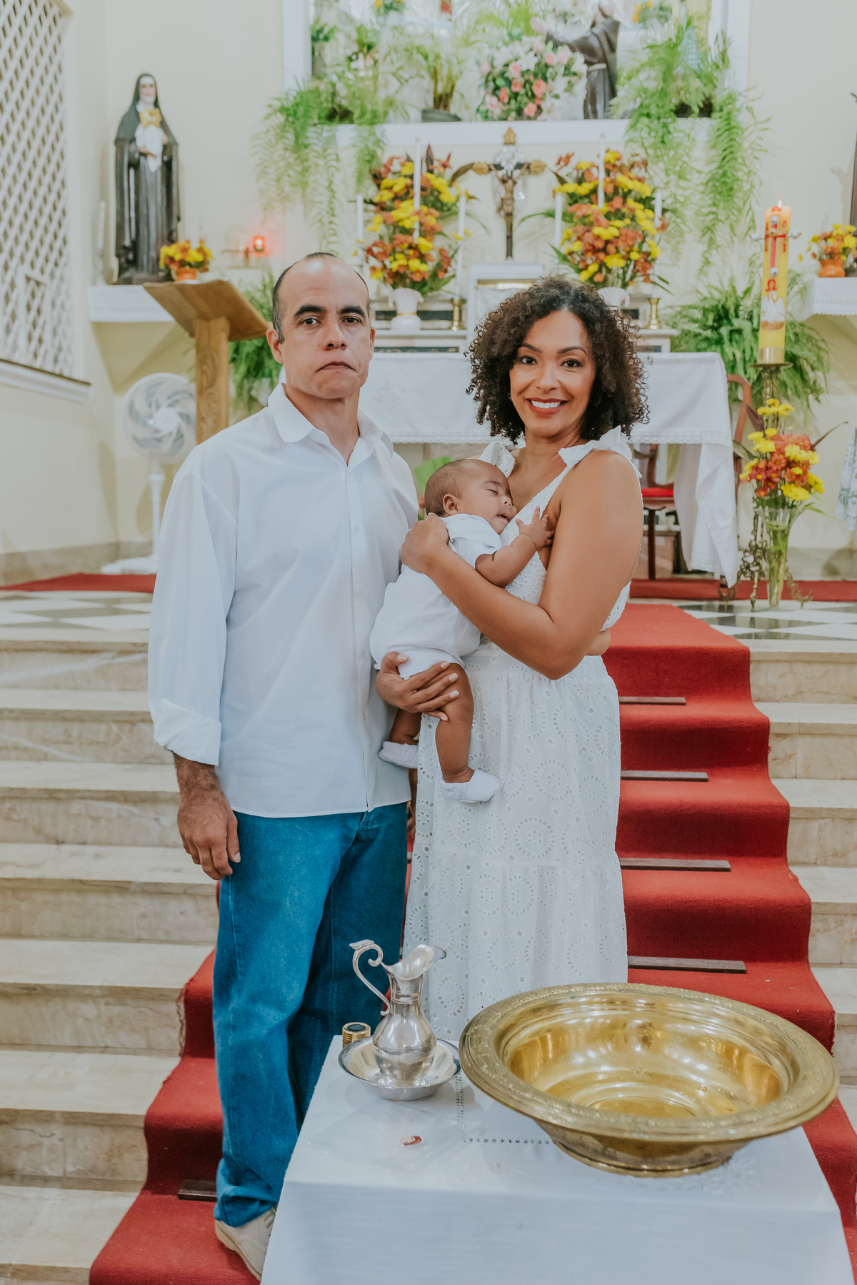 fotografia batizado batismo Pedro gavea mosteiro nossa senhora dos anjos irmãs clarines fotografa família rio de janeiro