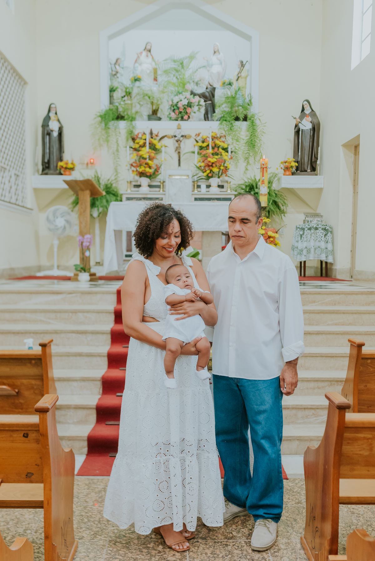 fotografia batizado batismo Pedro gavea mosteiro nossa senhora dos anjos irmãs clarices fotografa família rio de janeiro