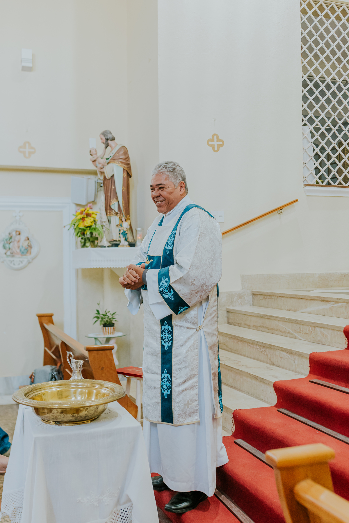 fotografia batizado batismo Pedro gavea mosteiro nossa senhora dos anjos irmãs clarines fotografa família rio de janeiro