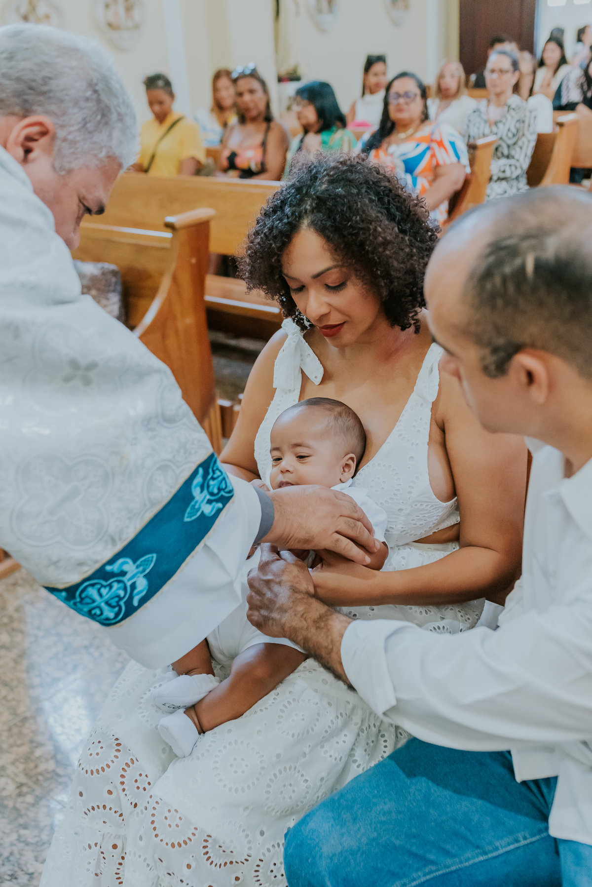 fotografia batizado batismo Pedro gavea mosteiro nossa senhora dos anjos irmãs clarines fotografa família rio de janeiro