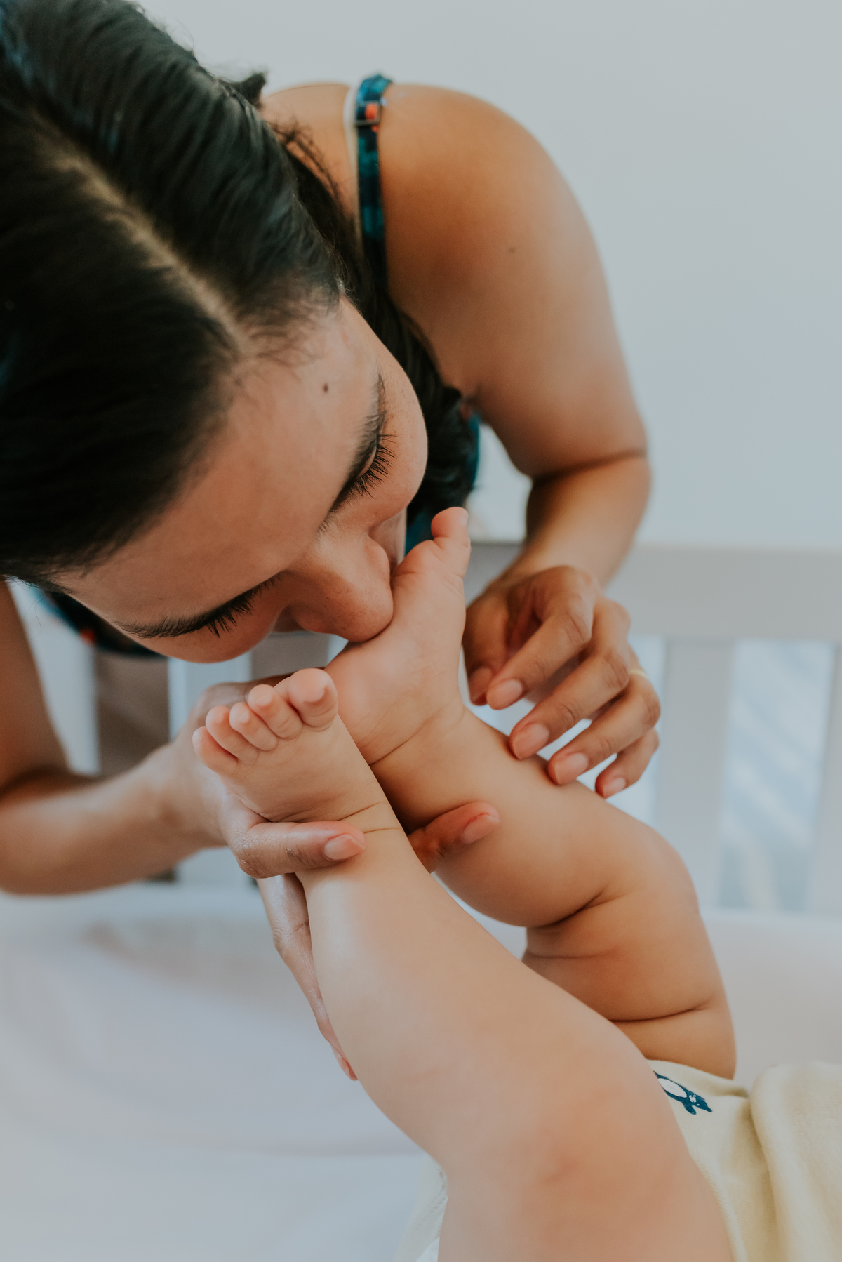 fotografia ensaio familia em casa acompanhamento Theo 5 meses ilha do governador fotografa rio de janeiro