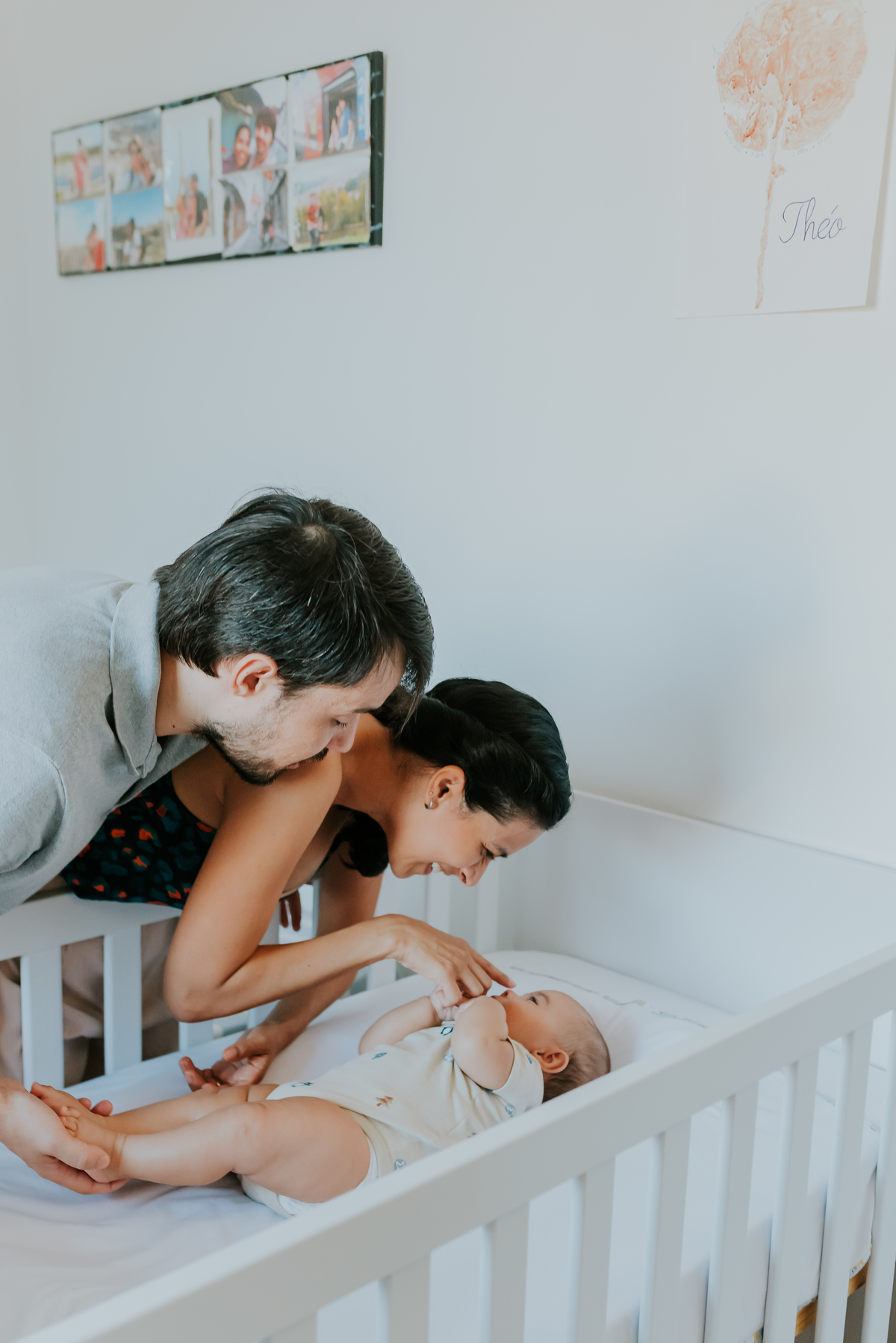 fotografia ensaio familia em casa acompanhamento Theo 5 meses ilha do governador fotografa rio de janeiro