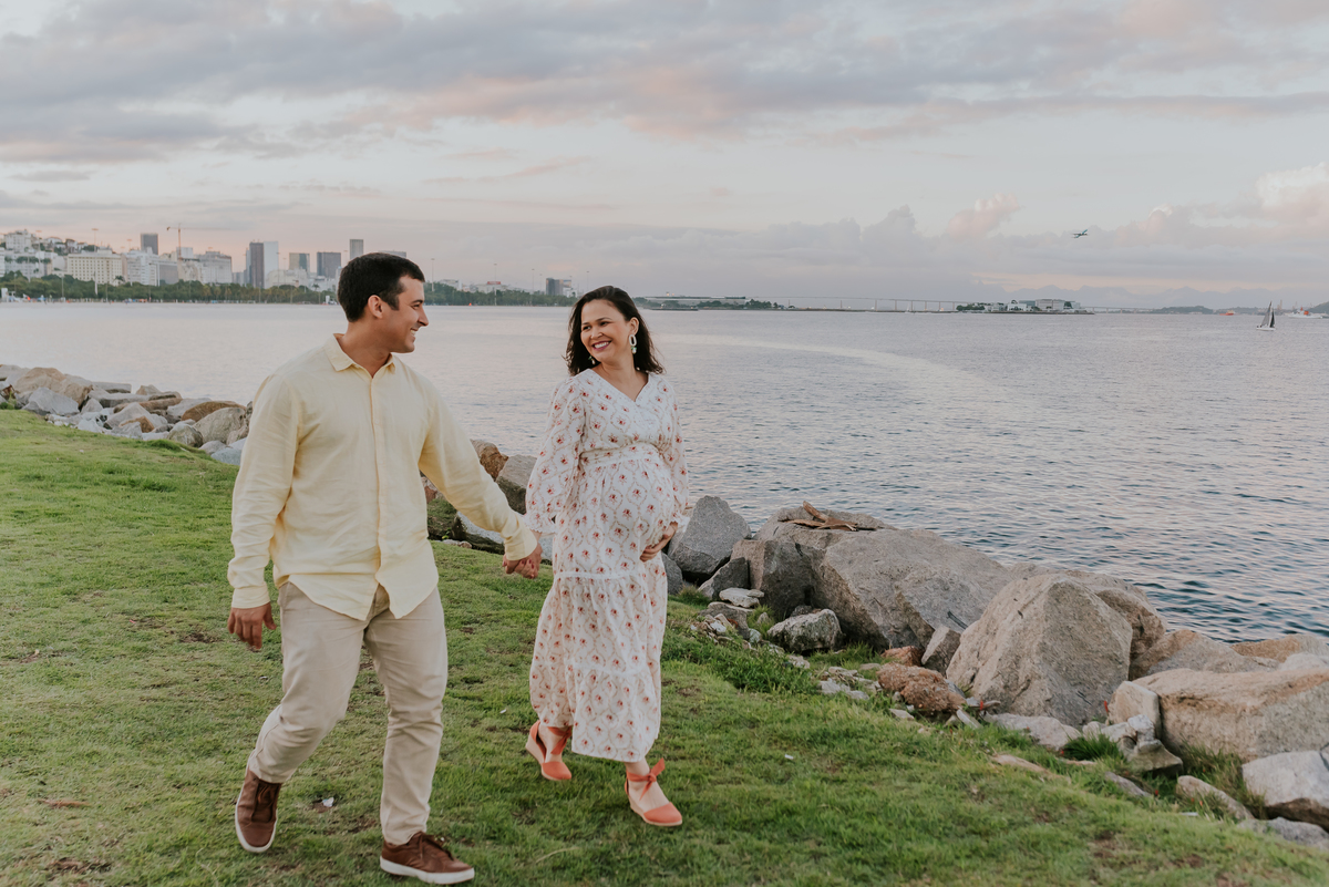 fotografia ensaio de gestante Rio de Janeiro aterro do flamengo a espera da Clarice maria sessão externa fotografa familia