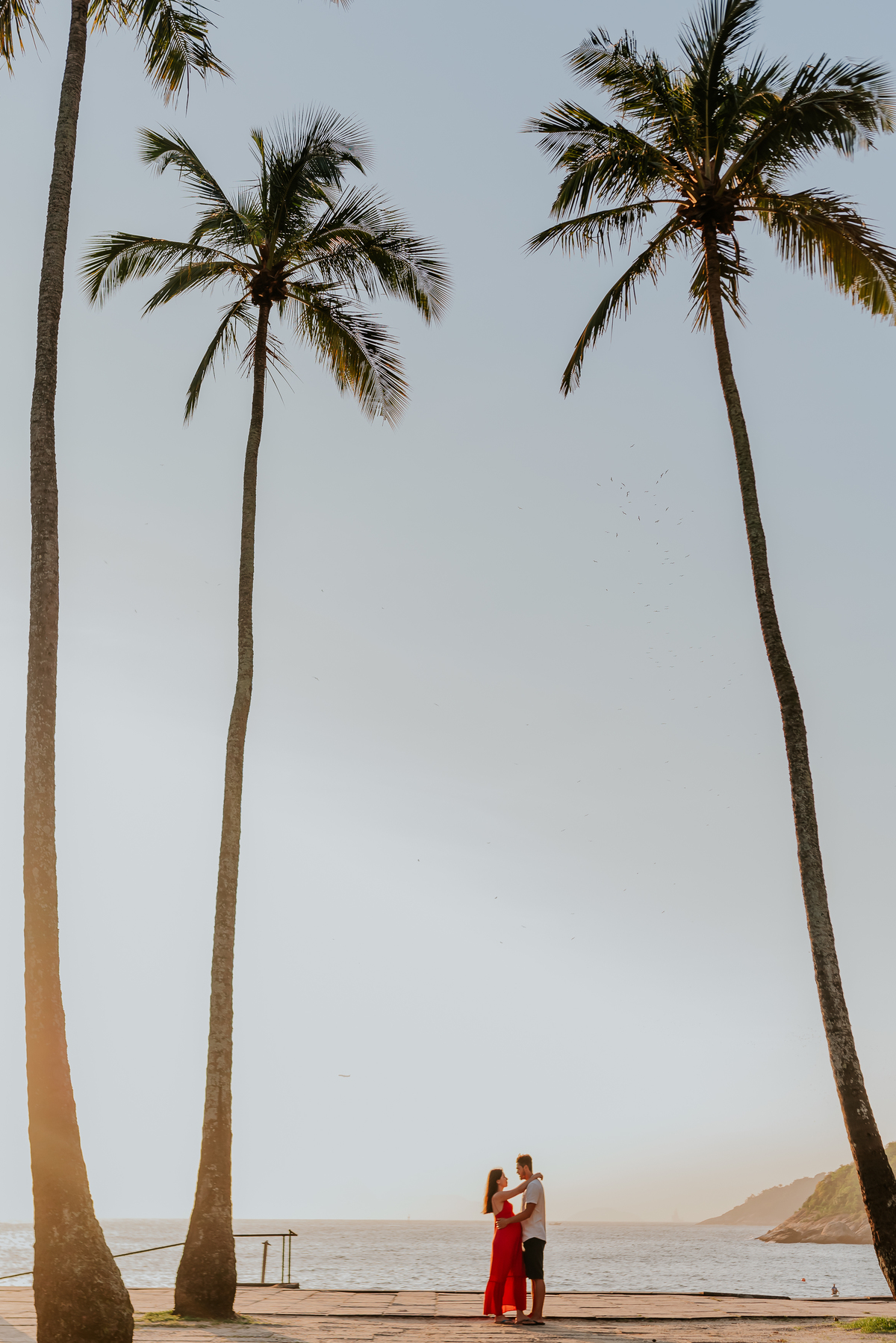 fotografia ensaio de gestante externo praia vermelha urca Rio de Janeiro a espera do Levi amanhecer fotografa família bruna guerson 