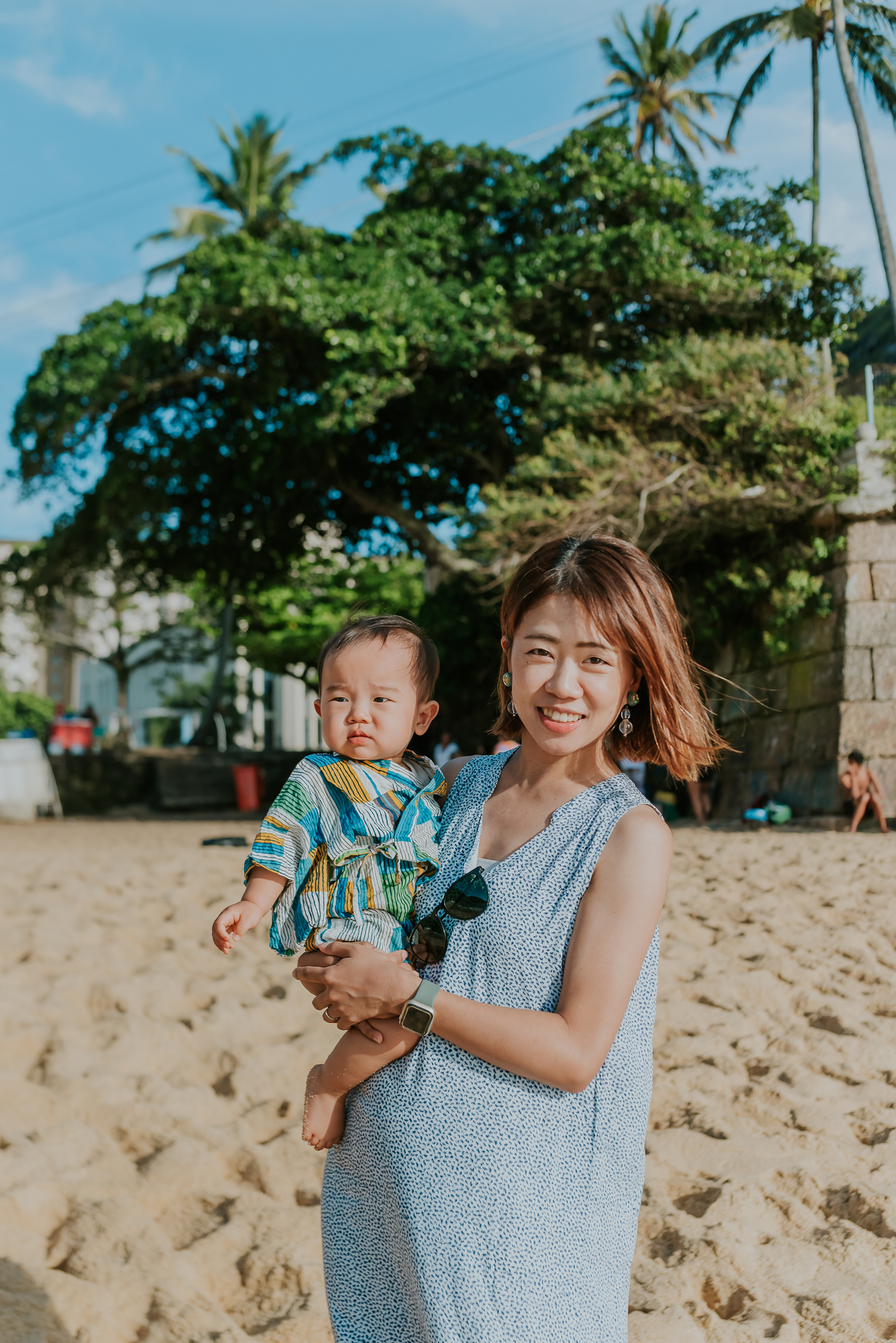 fotografia ensaio família externo praia vermelha urca Rio de Janeiro japonês fotografa Bruna guerson 