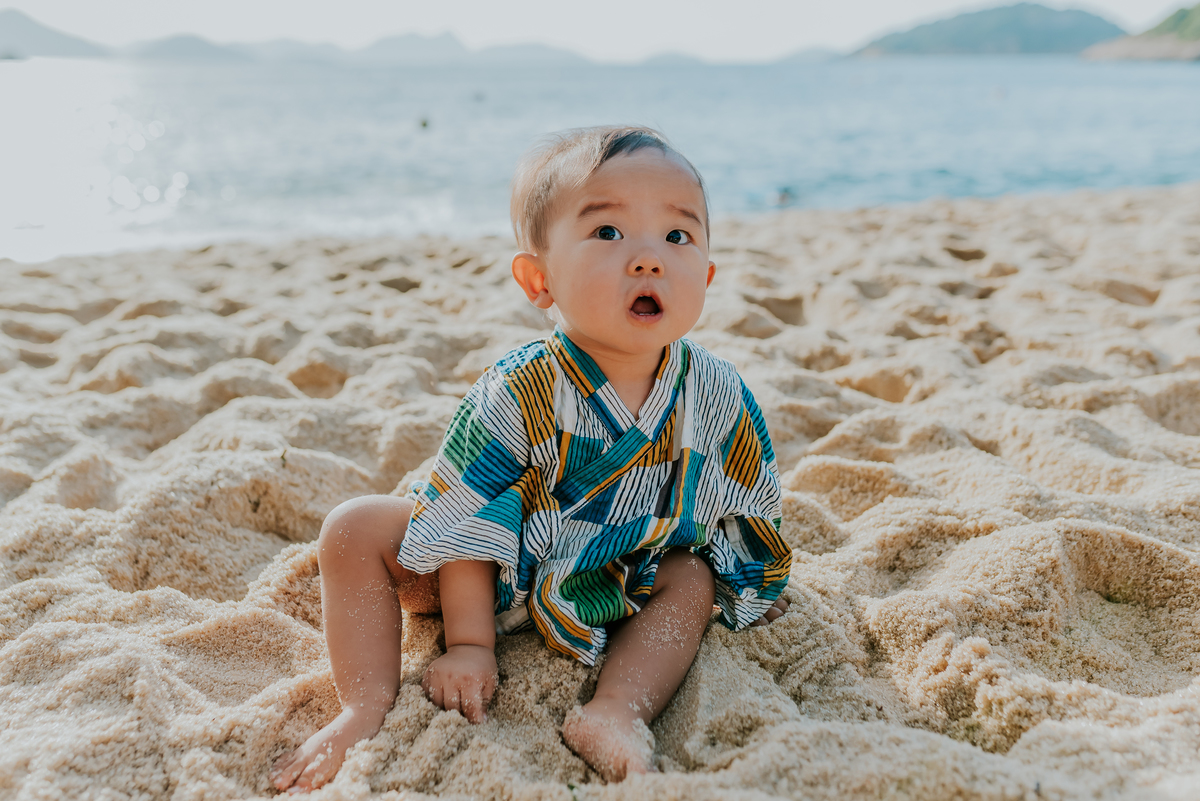fotografia ensaio família externo praia vermelha urca Rio de Janeiro japonês fotografa Bruna guerson 