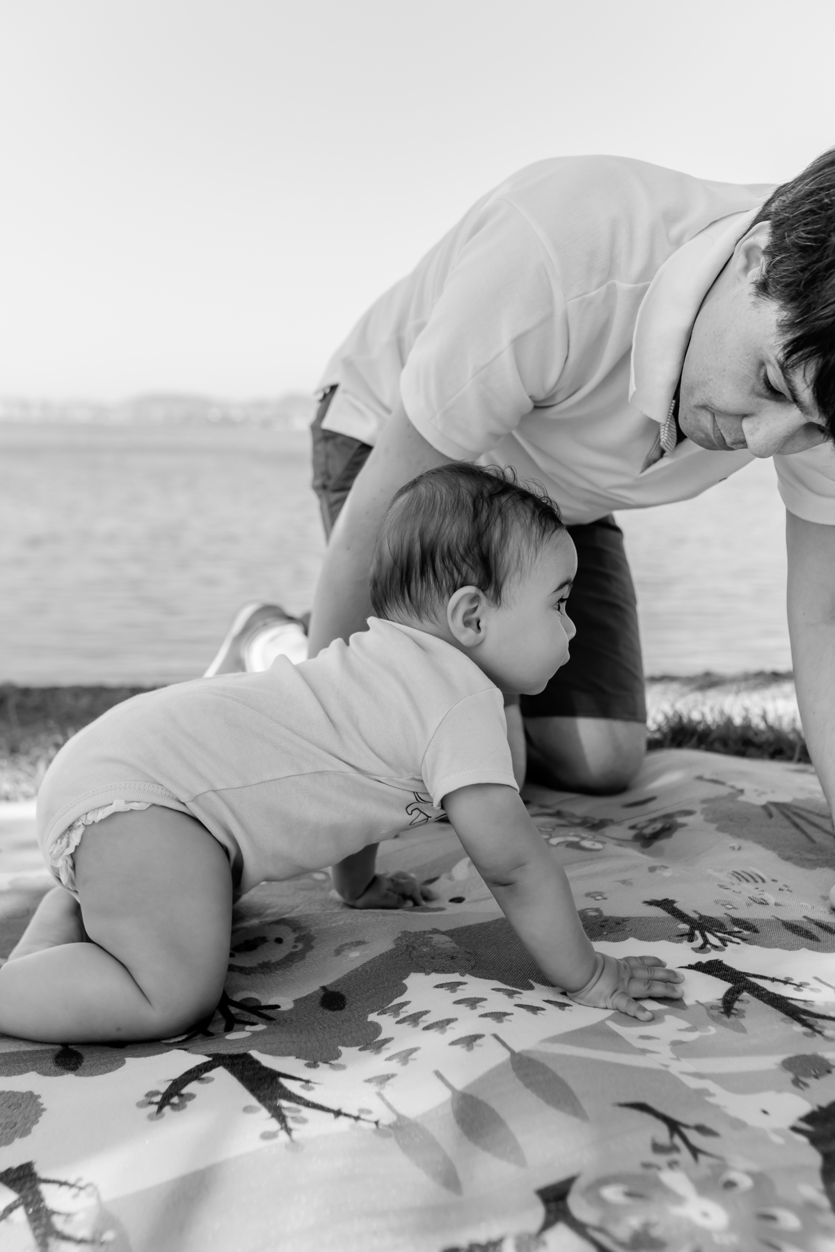 fotografia ensaio família externo quebra coco ilha do governador 8 meses do Theo acompanhamento rio de janeiro
