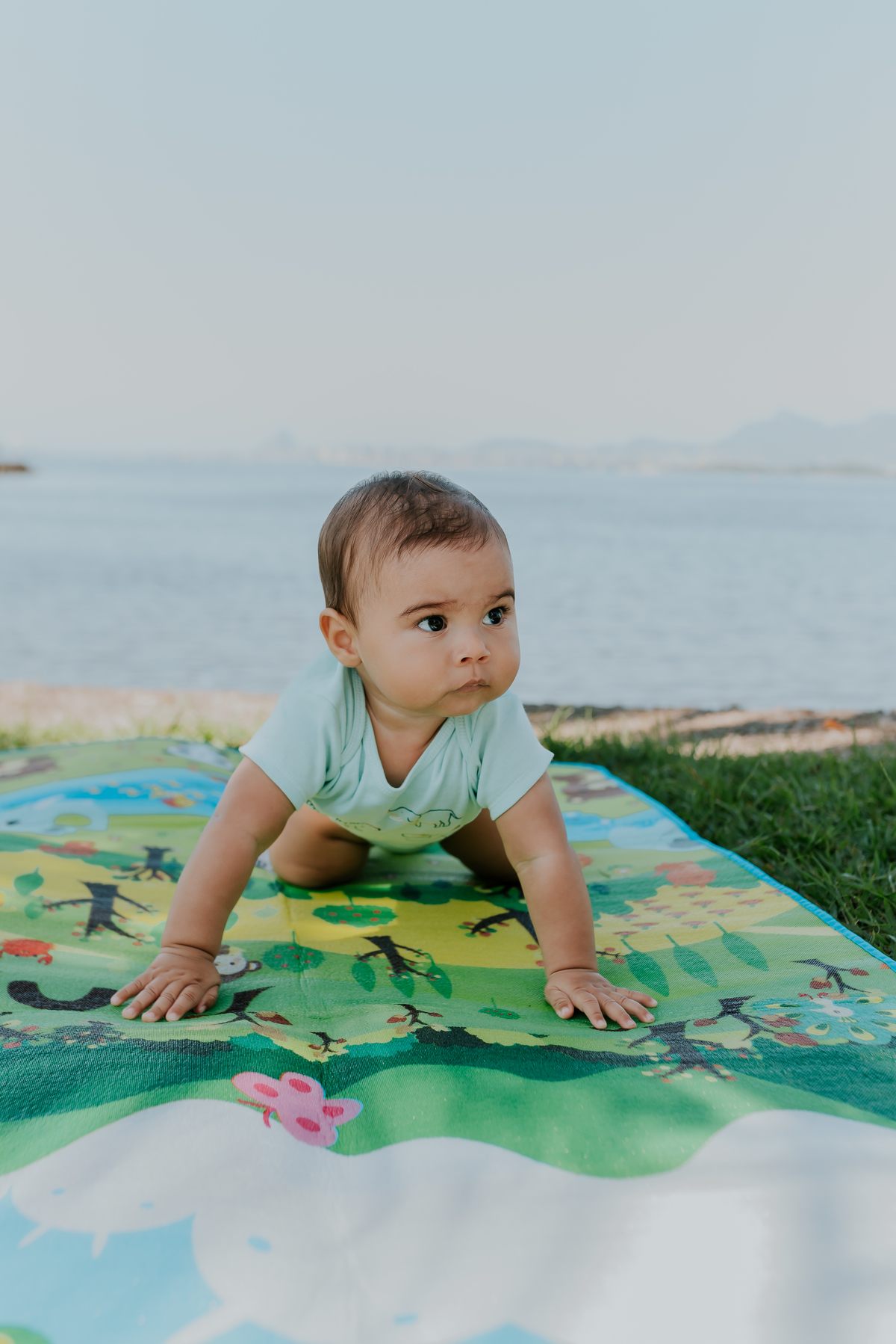 fotografia ensaio família externo quebra coco ilha do governador 8 meses do Theo acompanhamento rio de janeiro