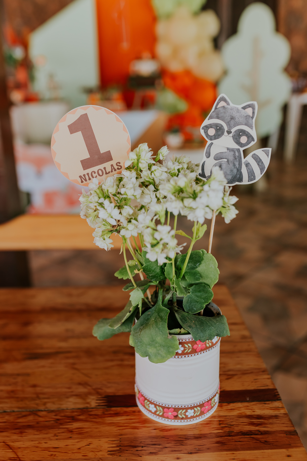 fotografia festa infantil tema raposa Rio de Janeiro 1 ano Nicolas fotografa familia recreio