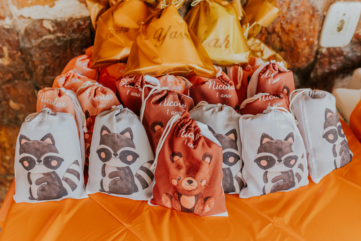 fotografia festa infantil tema raposa Rio de Janeiro 1 ano Nicolas fotografa familia recreio
