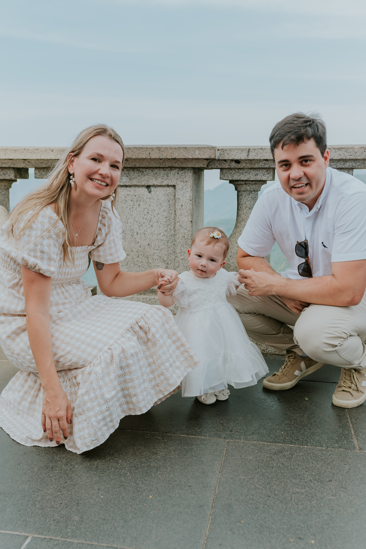 fotografa Rio de Janeiro familia fotografia batizado cristo redentor rj bruna Guerson batismo Sofia 