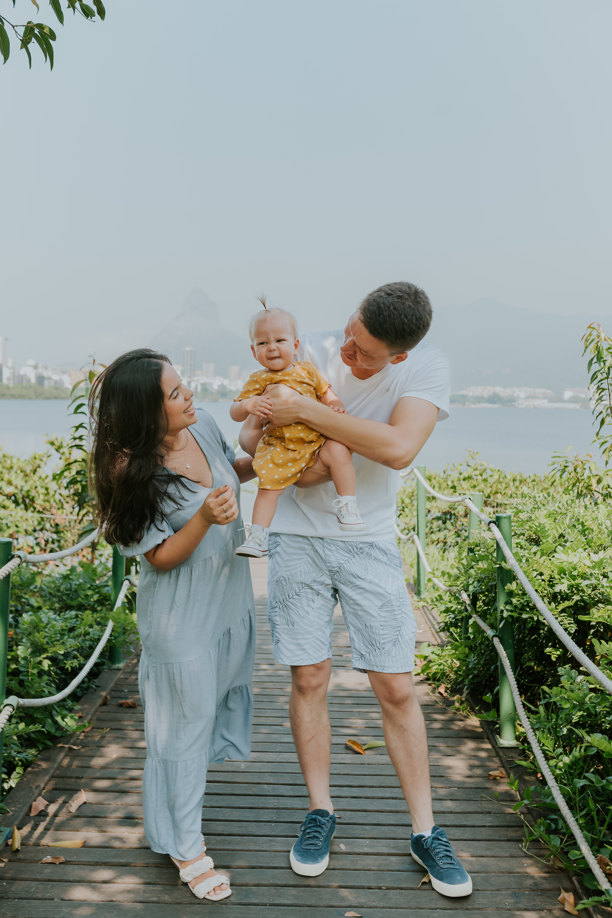 fotografia ensaio externo familia Lagoa Rodrigo de Freitas Rio de Janeiro fotografa bruna guerson 