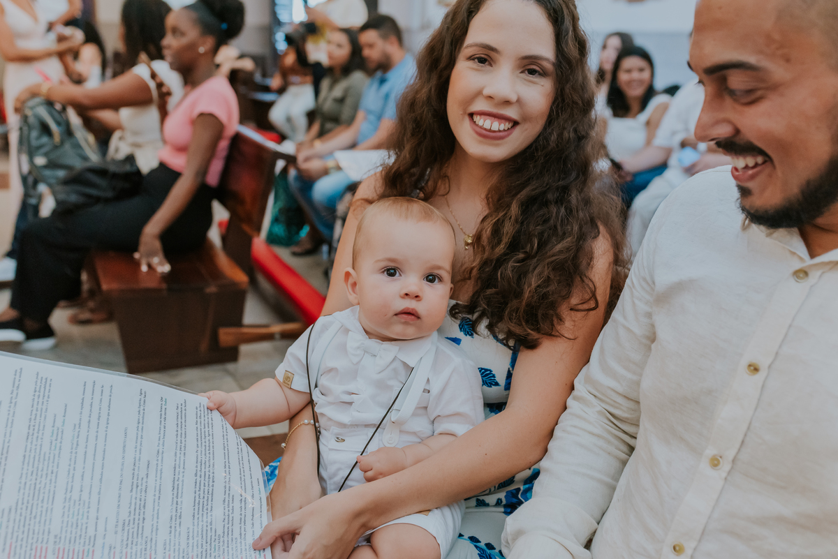 fotografia batizado fotografa familia batismo Gabriel paroquia São Francisco de paula barra da Tijuca rio de janeiro 