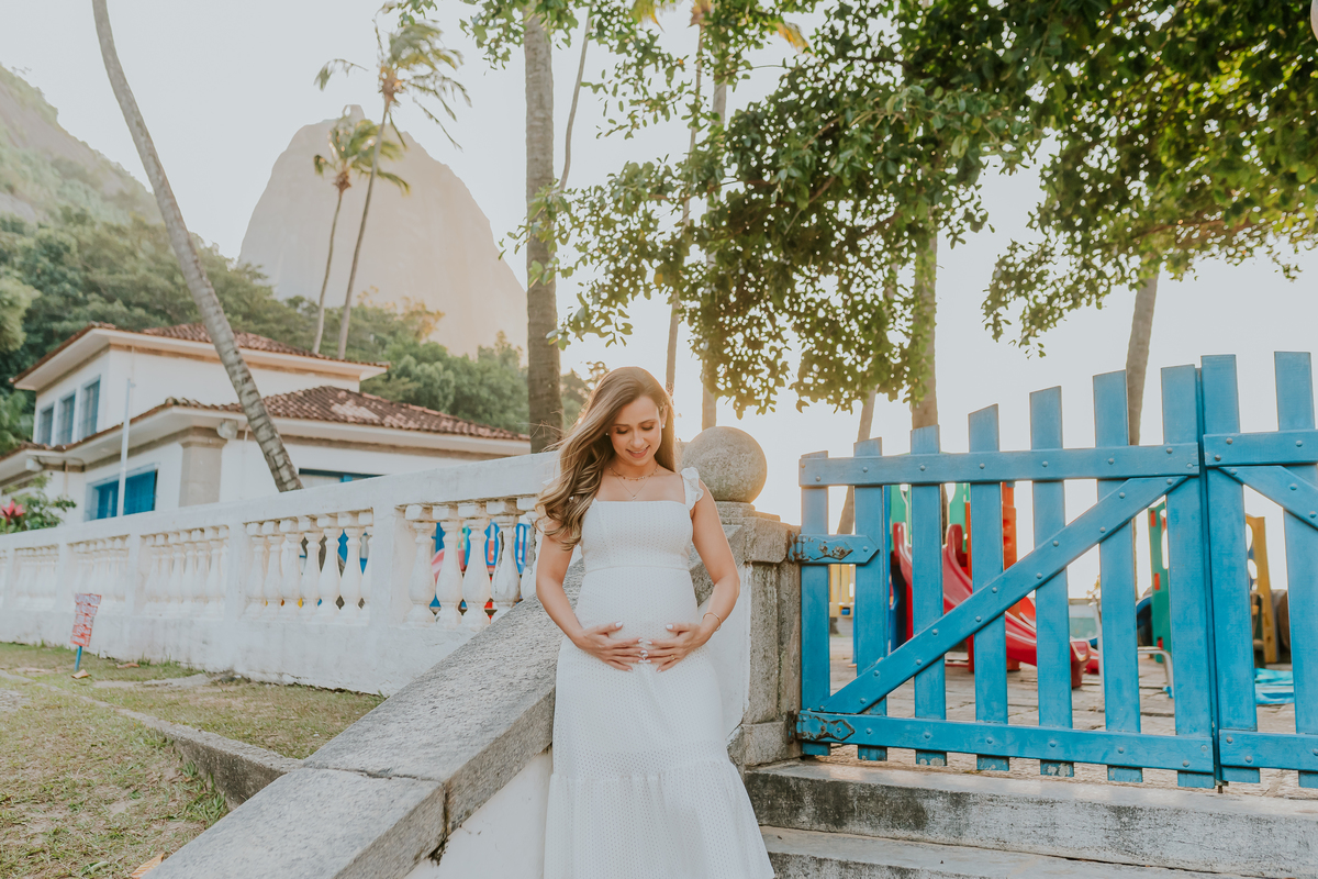 fotografia ensaio de gestante externo praia amanhecer Rio de Janeiro praia vermelha urca rj fotografa familia 