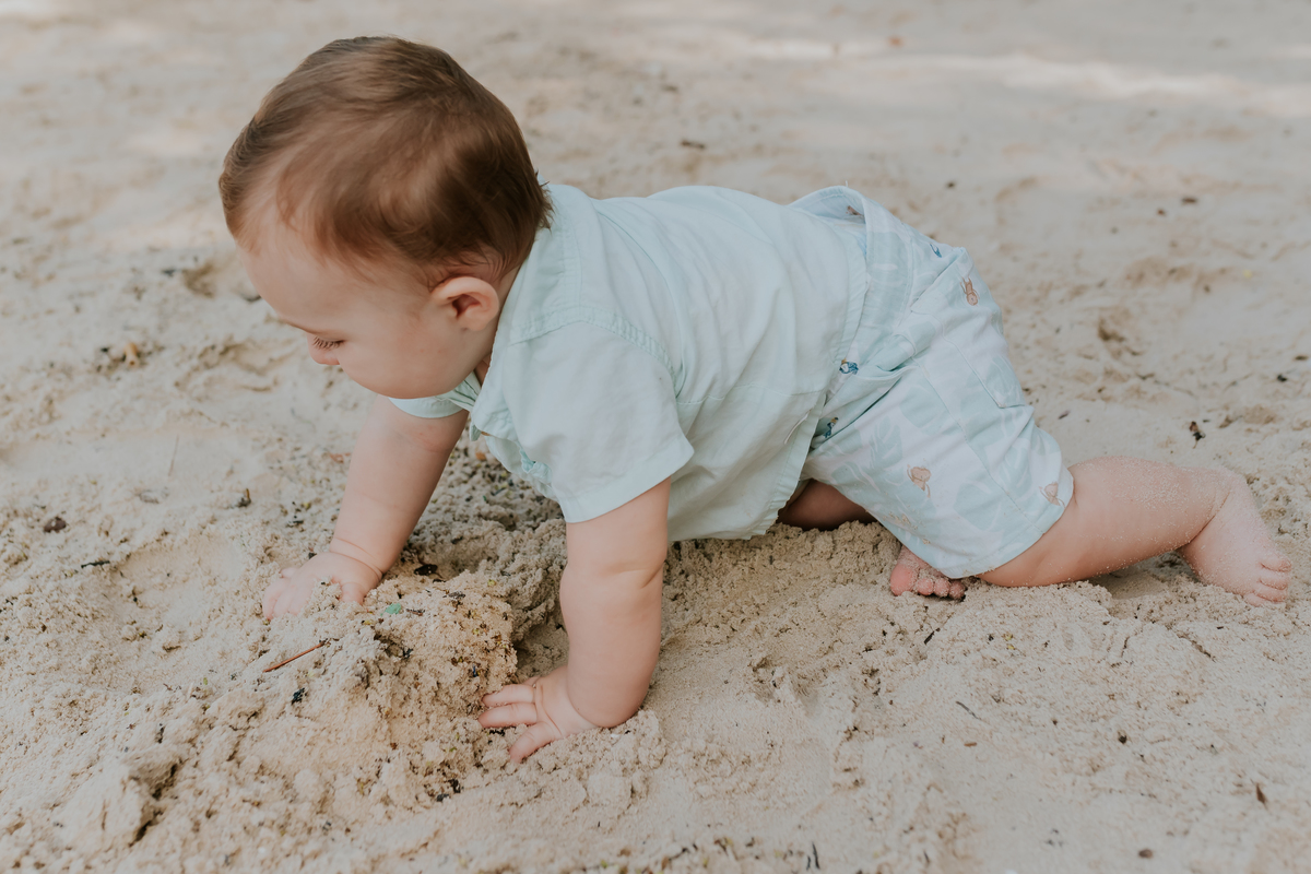 fotografia ensaio familia externo acompanhamento bebe 7 meses praia da boa viagem Niteroi rio de janeiro fotografa 