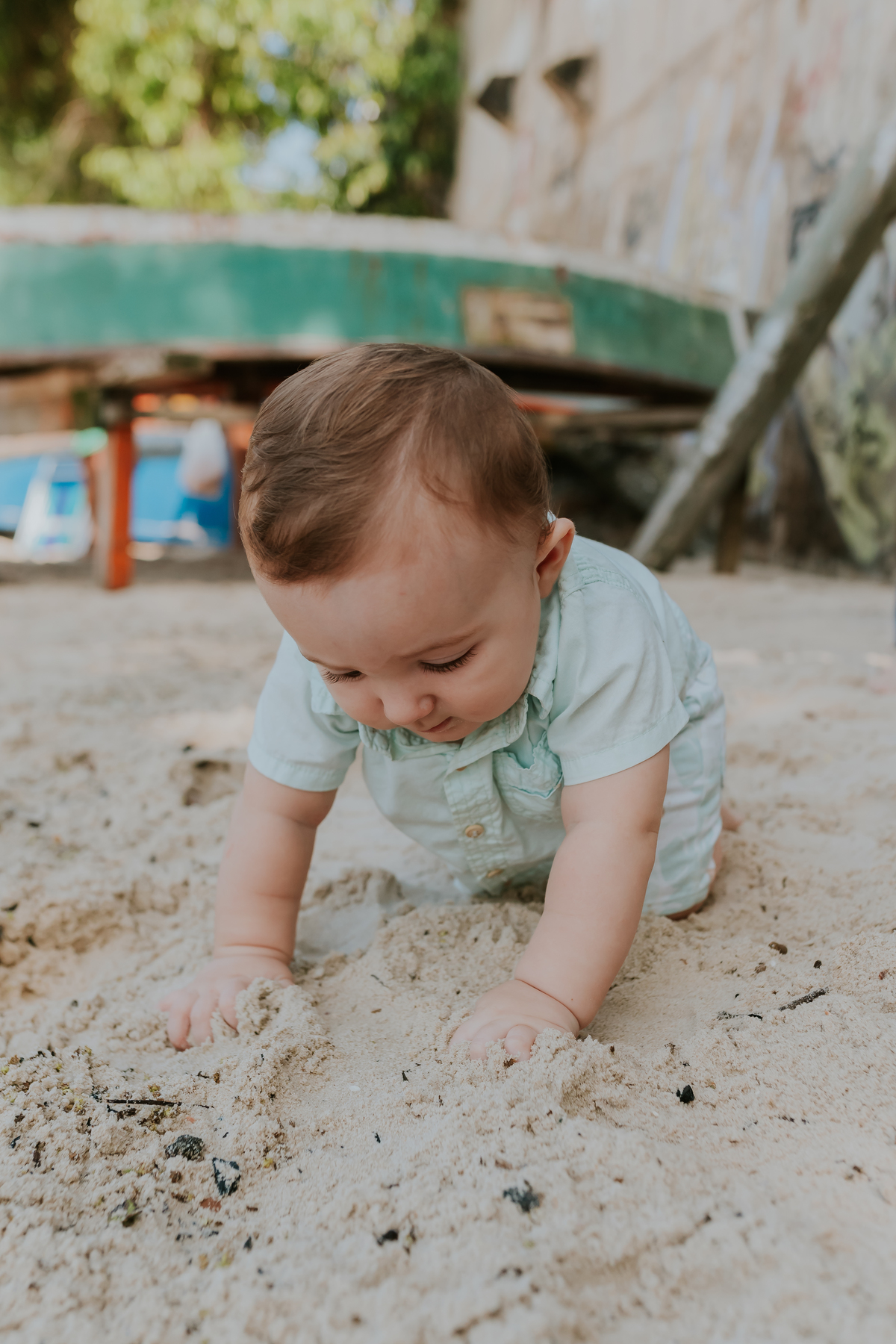 fotografia ensaio familia externo acompanhamento bebe 7 meses praia da boa viagem Niteroi rio de janeiro fotografa 