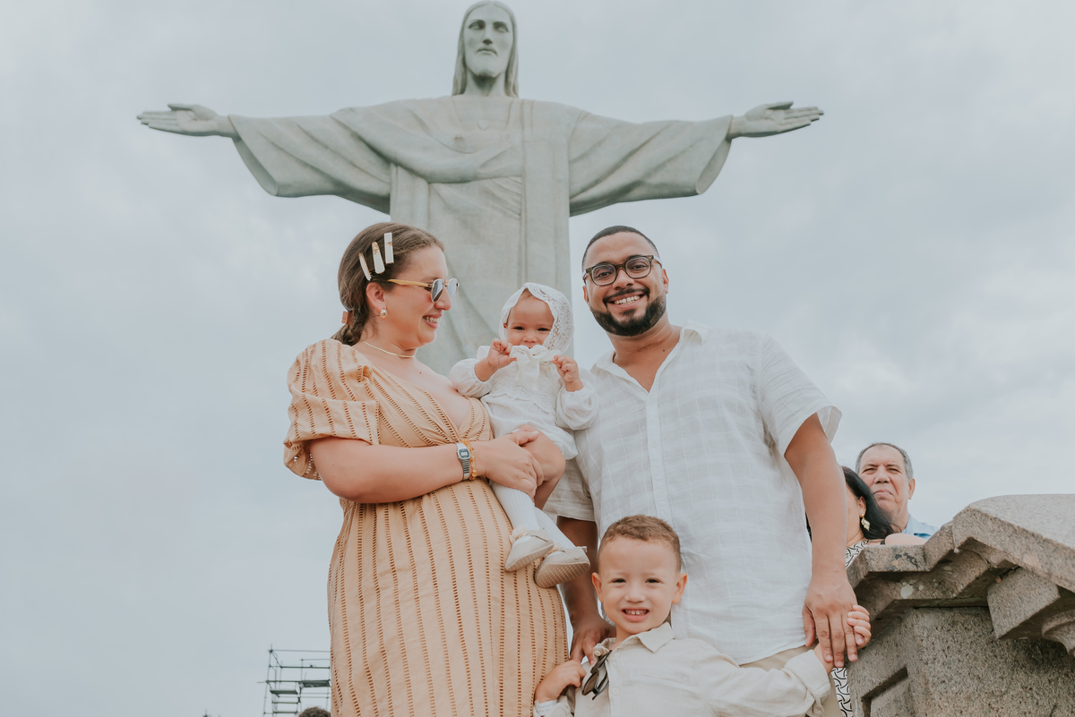 fotografia batizado batismo jose madalena Rio de Janeiro cristo redentor fotografa familia rj 