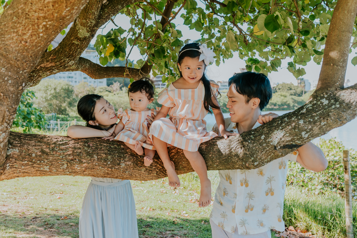fotografia ensaio familia externo lagoa rodrigo de Freitas japonesa mia e anna fotografa Rio de Janeiro 