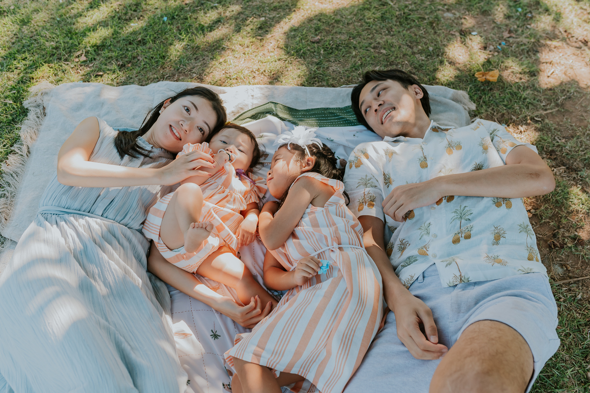 fotografia ensaio familia externo lagoa rodrigo de Freitas japonesa mia e anna fotografa Rio de Janeiro 