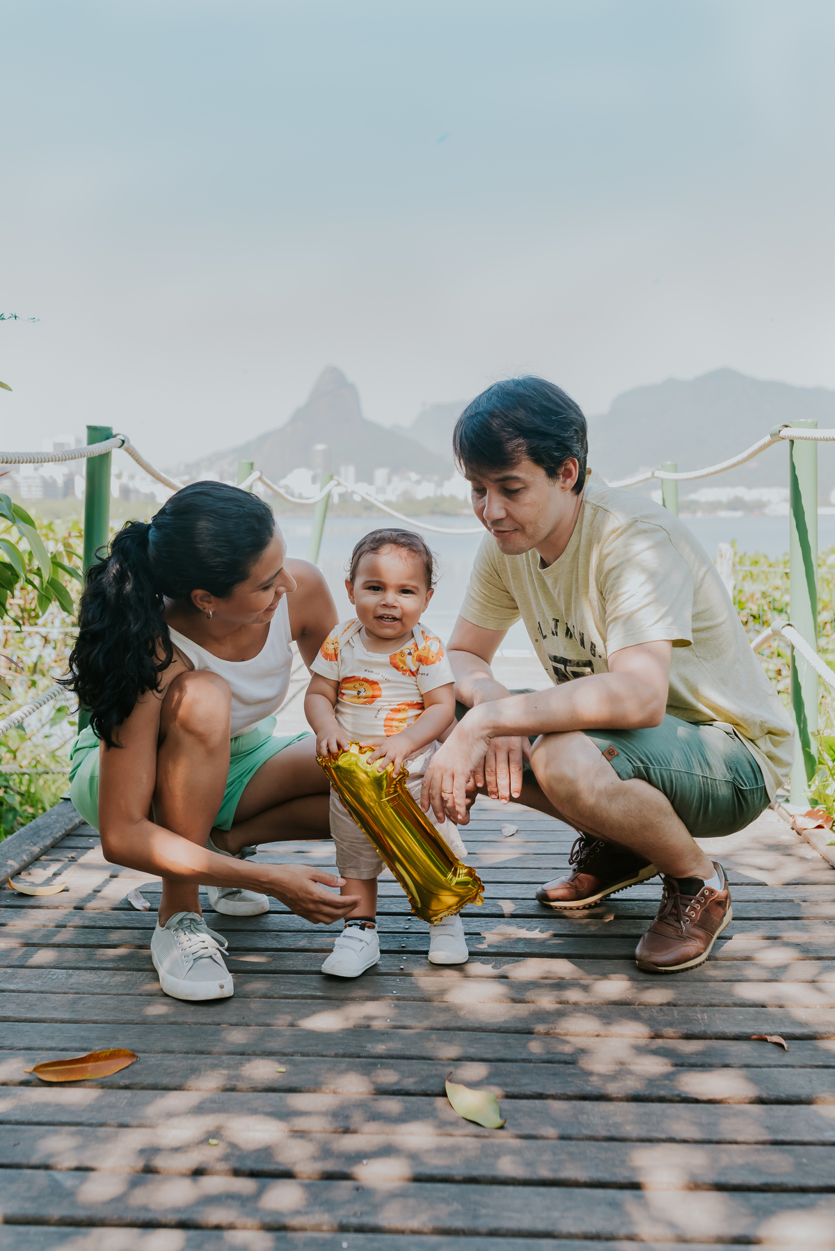 fotografia acompanhamento Theo 11 meses Lagoa Rodrigo de Freitas Rio de Janeiro fotografa familia 