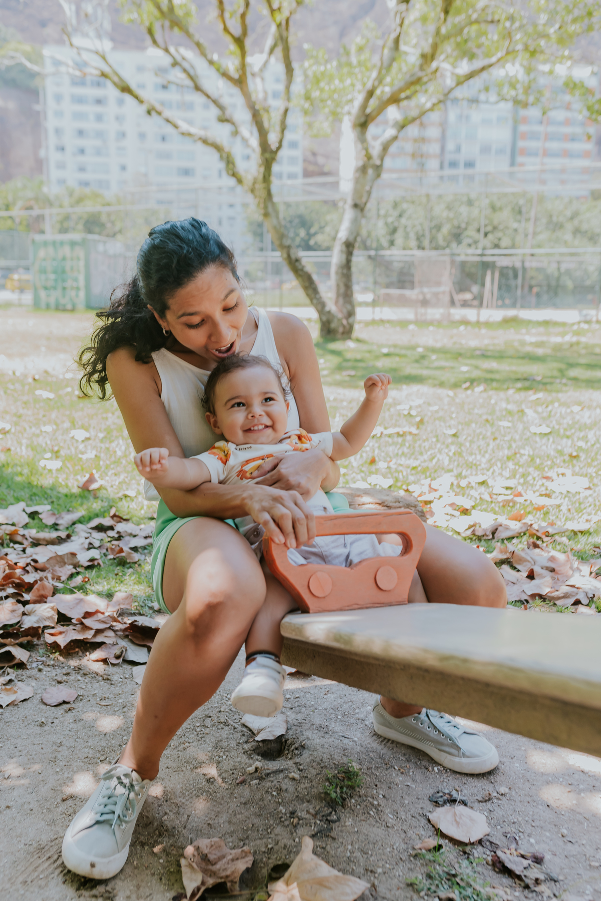 fotografia acompanhamento Theo 11 meses Lagoa Rodrigo de Freitas Rio de Janeiro fotografa familia 