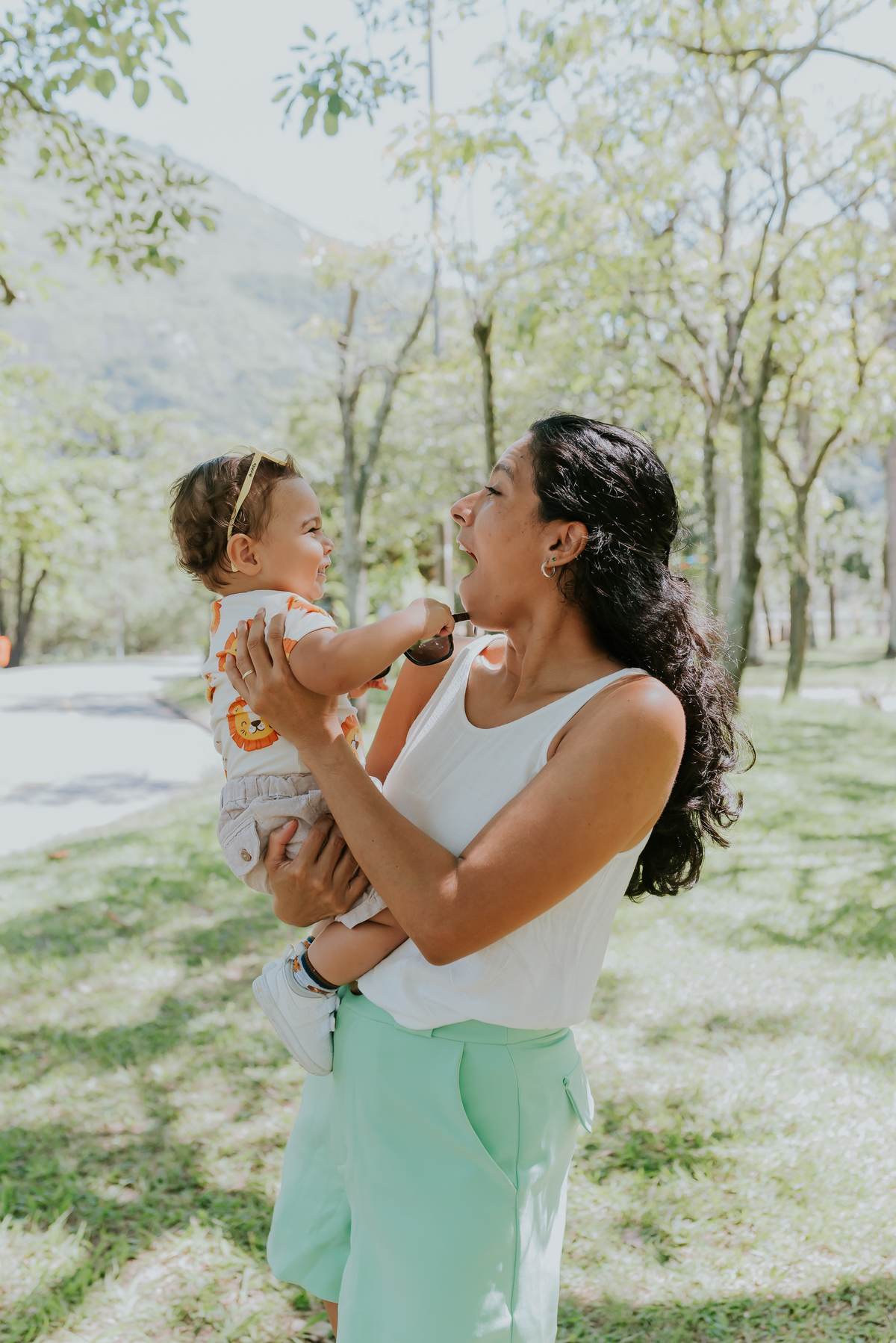 fotografia acompanhamento Theo 11 meses Lagoa Rodrigo de Freitas Rio de Janeiro fotografa familia 