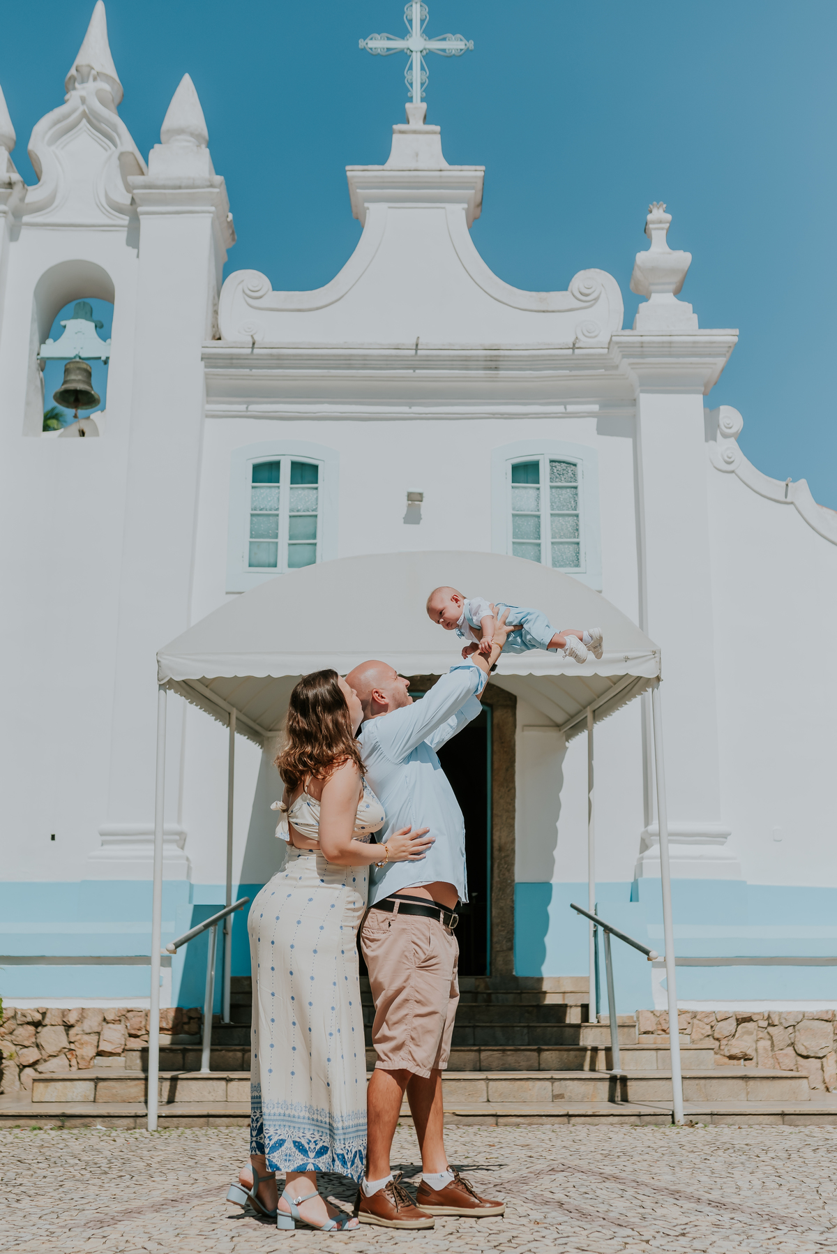 batismo batizado fotografia fotografa familia Praia da Bica Ilha do Governador Rio de Janeiro