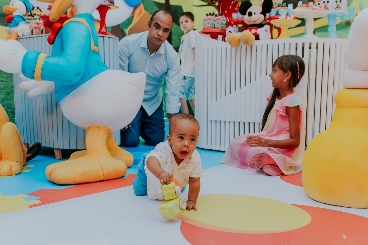 fotografia festa infantil 1 ano Pedro Tijuca rio de janeiro tema Mickey mouse fotografa familia bruna guerson