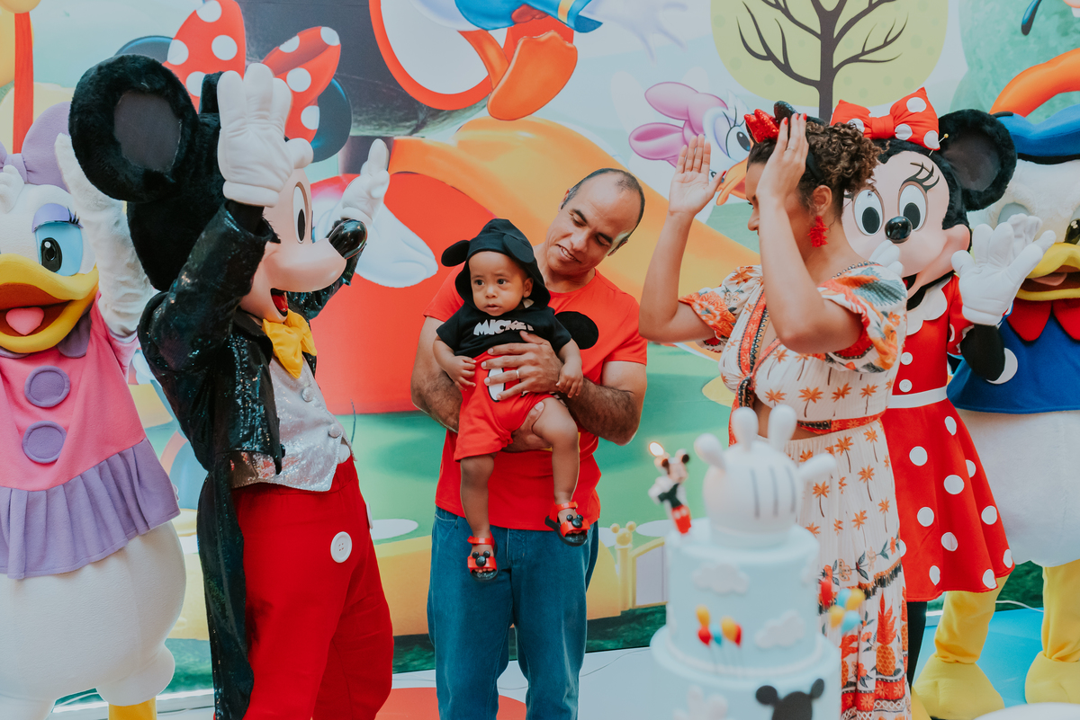 fotografia festa infantil 1 ano Pedro Tijuca rio de janeiro tema Mickey mouse fotografa familia bruna guerson