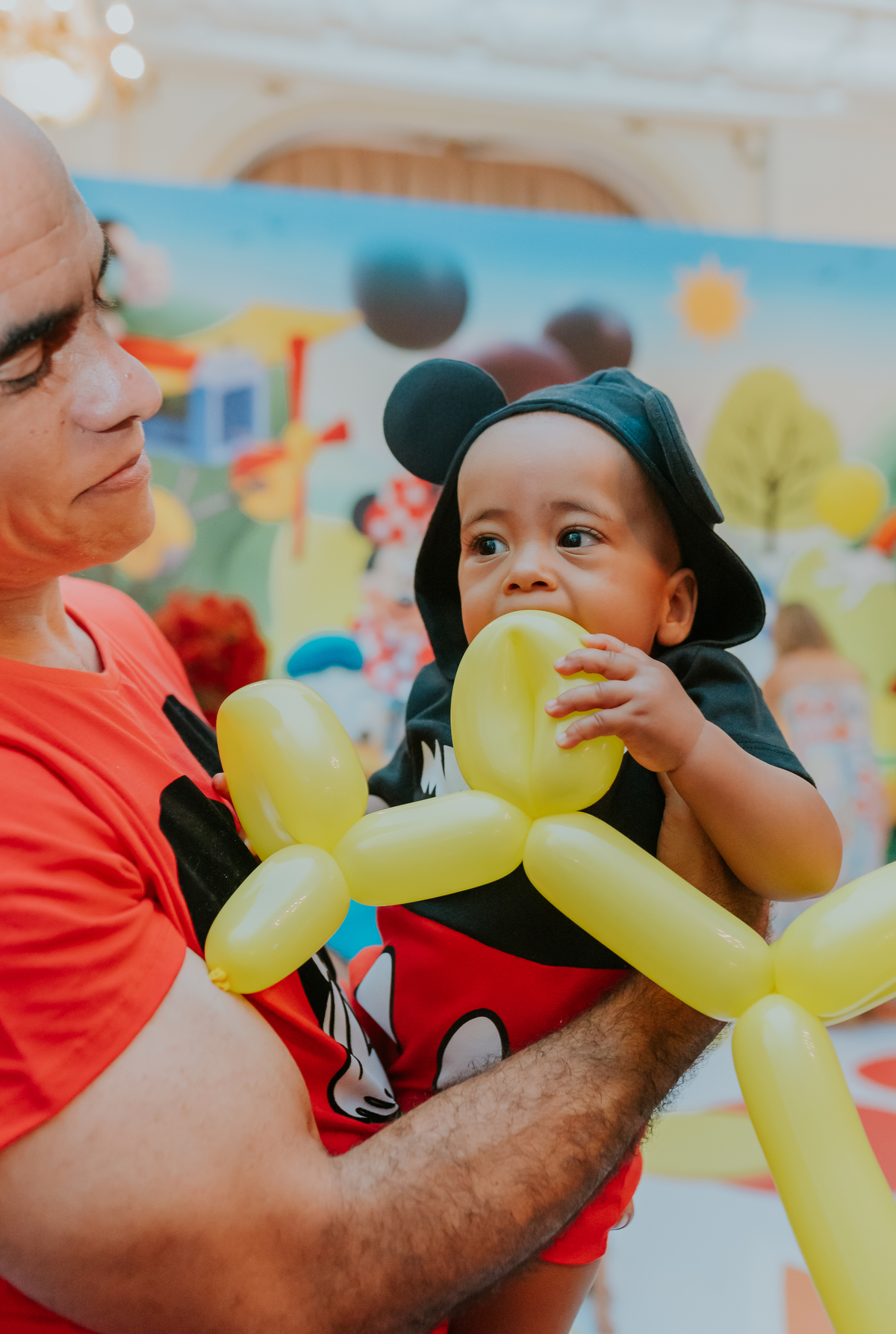 fotografia festa infantil 1 ano Pedro Tijuca rio de janeiro tema Mickey mouse fotografa familia bruna guerson