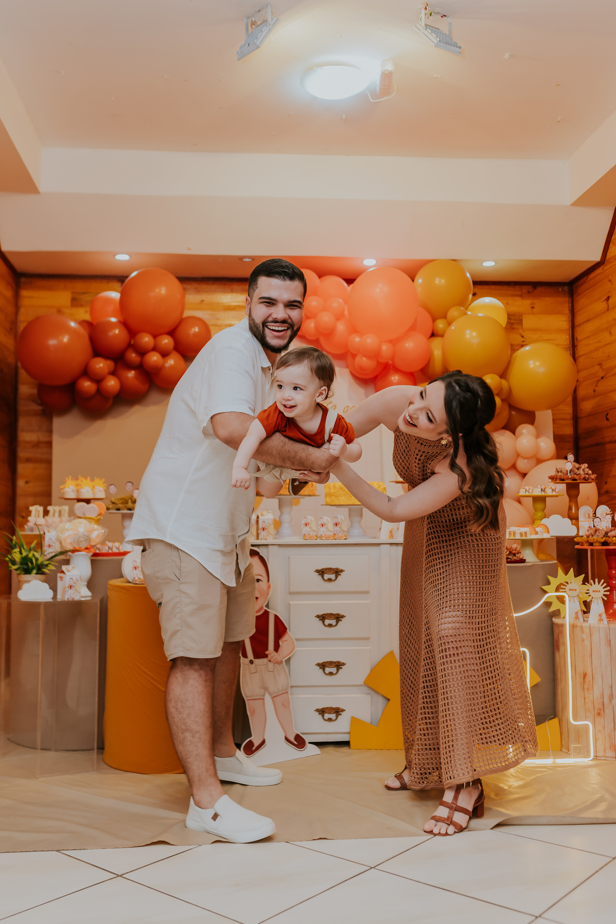 fotografia festa infantil 1 ano Noah tema primeira volta ao sol Rio de Janeiro Jacarepaguá rj fotografa familia 