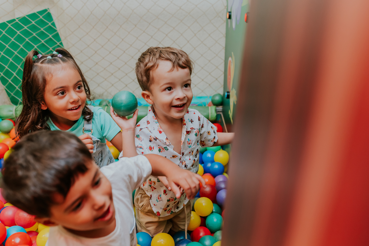fotografia festa infantil jacapregua Rio de Janeiro fotografa familia 3 anos Antonio tema 3 porquinhos casa de festas dreams