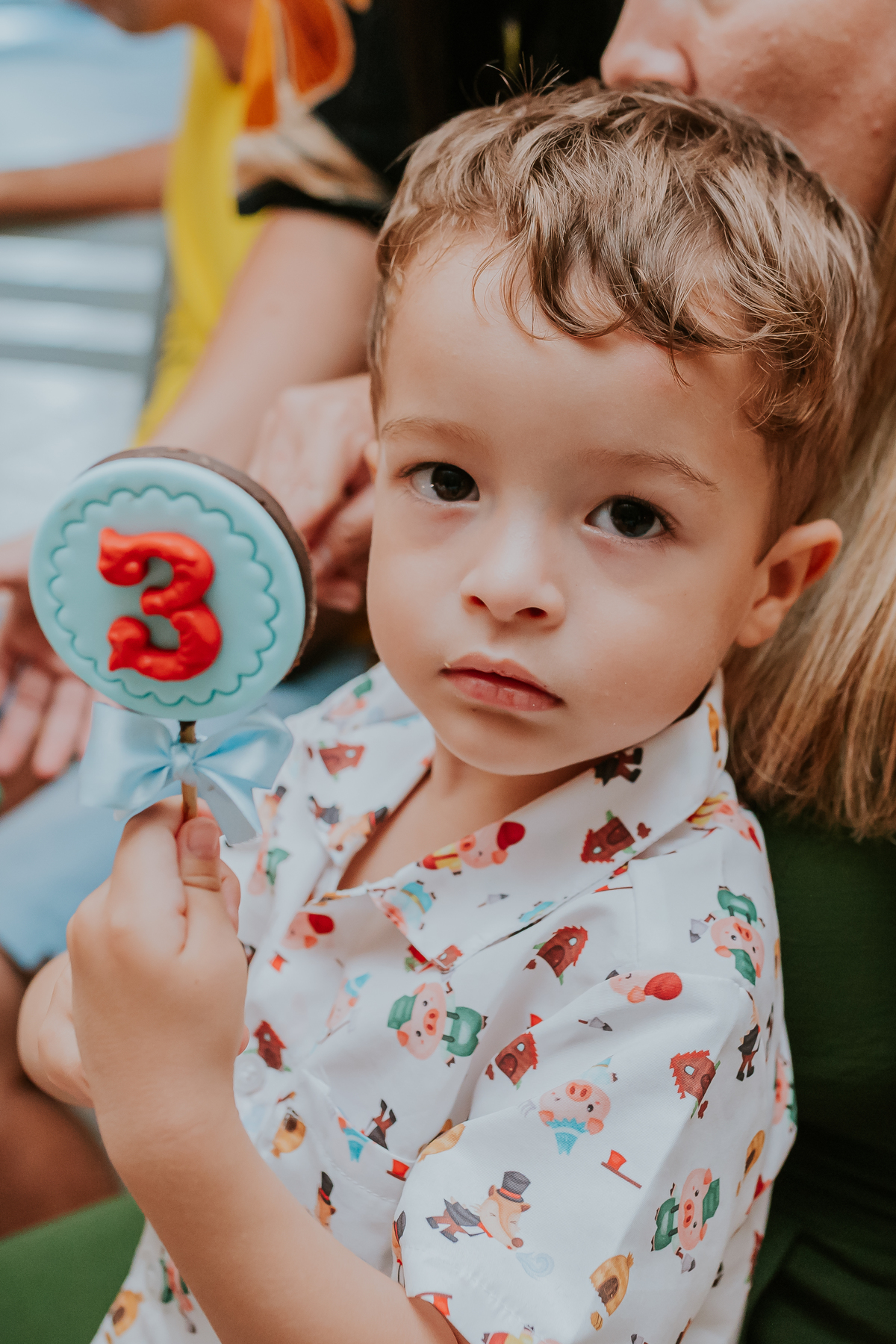fotografia festa infantil jacapregua Rio de Janeiro fotografa familia 3 anos Antonio tema 3 porquinhos casa de festas dreams