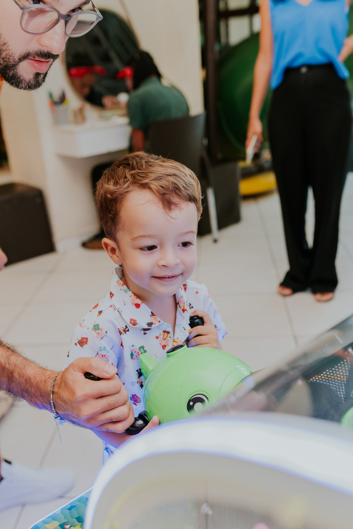fotografia festa infantil jacapregua Rio de Janeiro fotografa familia 3 anos Antonio tema 3 porquinhos casa de festas dreams