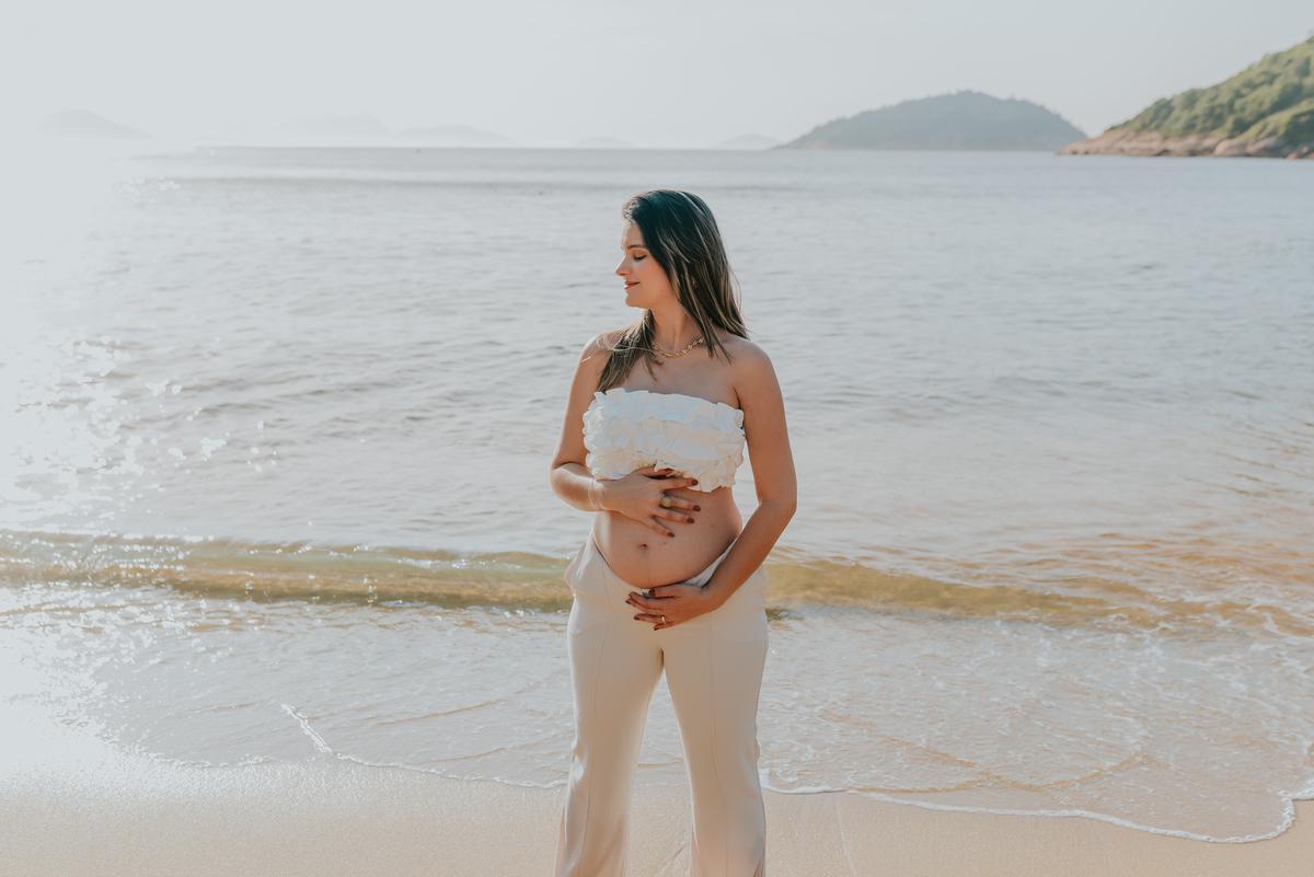 fotografia ensaio gestante externo fotografa familia praia vermelha urca Rio de Janeiro 